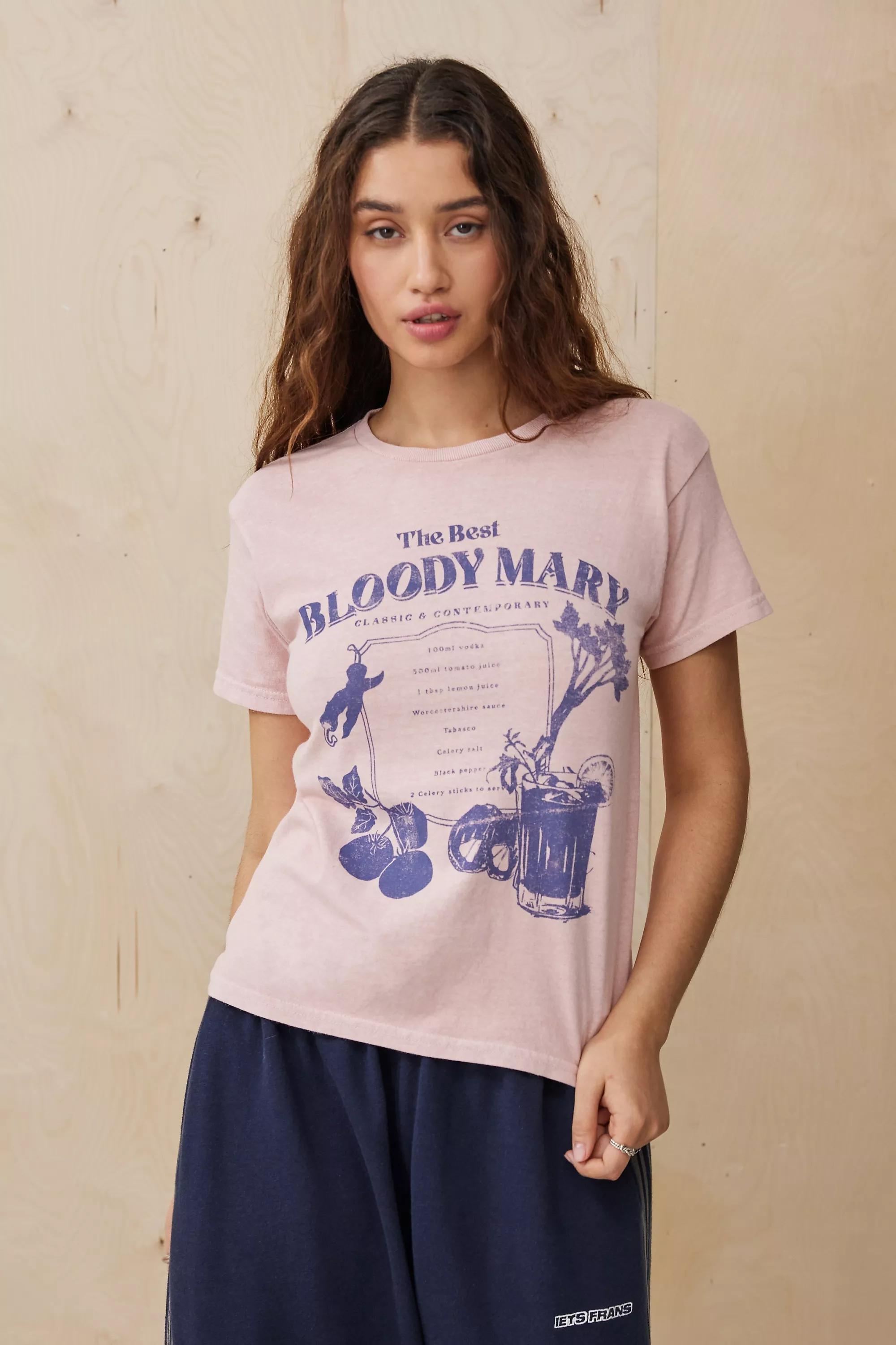 Pink Uo Bloody Mary T-Shirt, , large image number 0