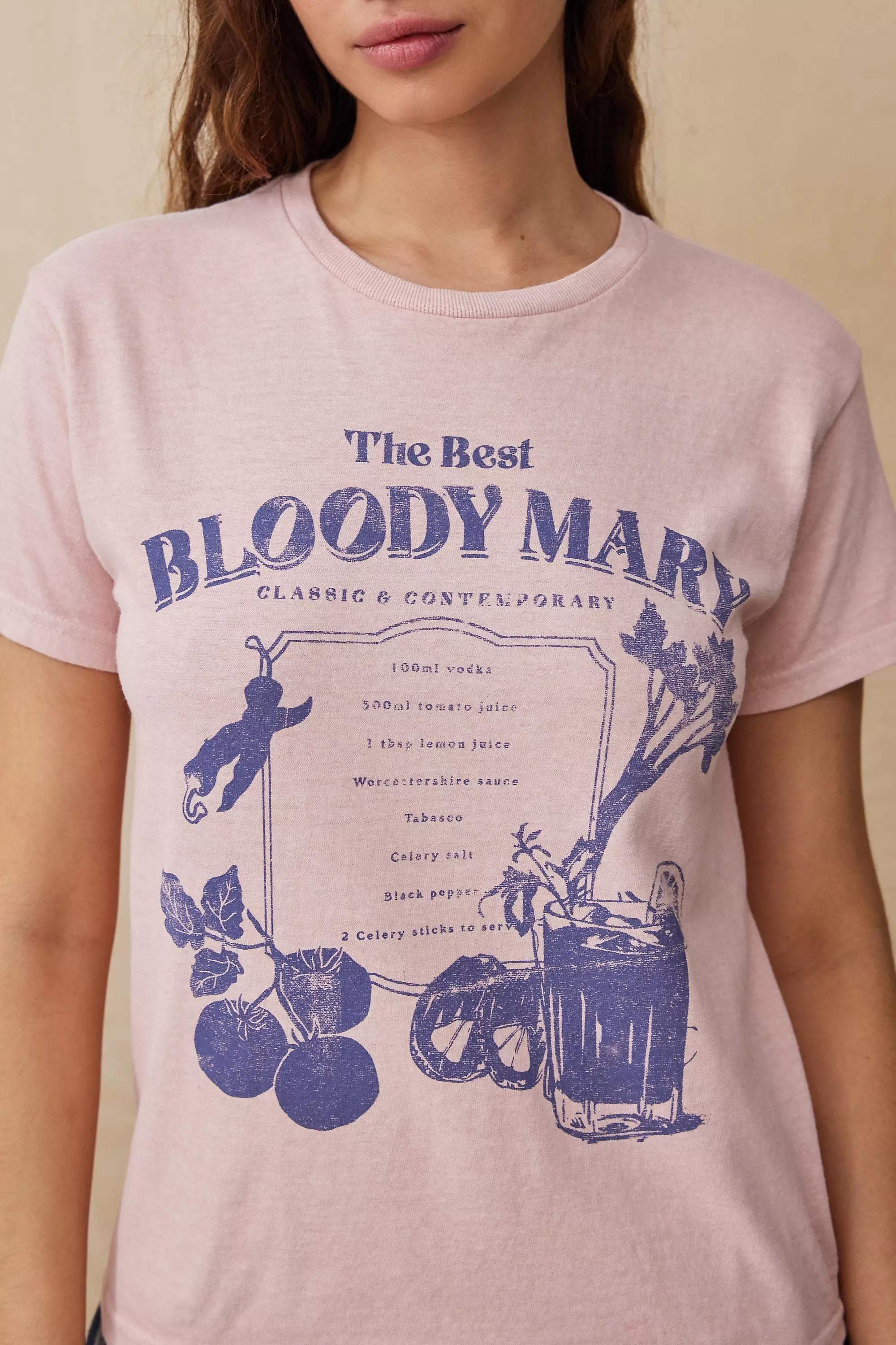 Pink Uo Bloody Mary T-Shirt, , large image number 1