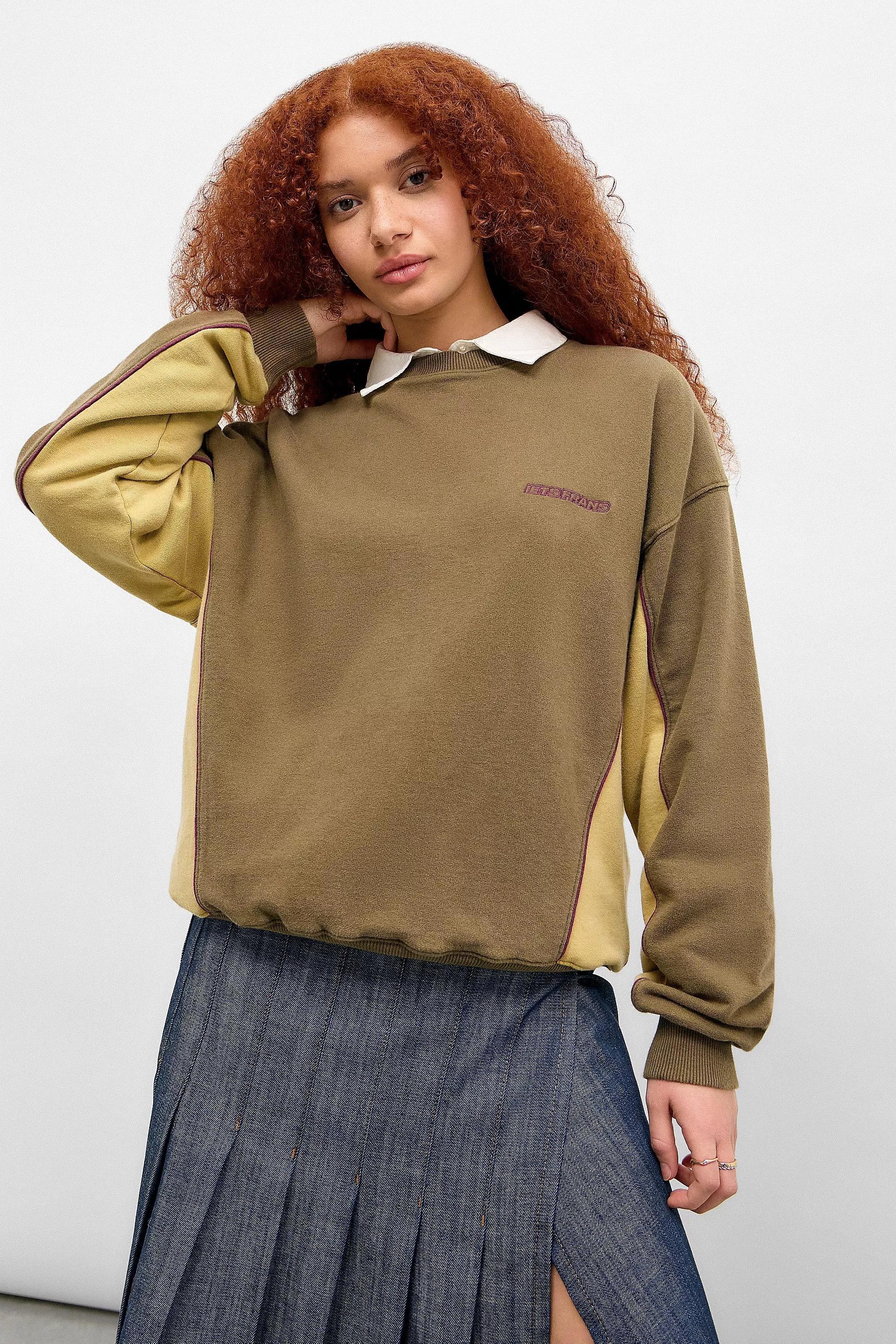 Khaki Iets Frans... Harri Piped Sweatshirt, , large image number 0