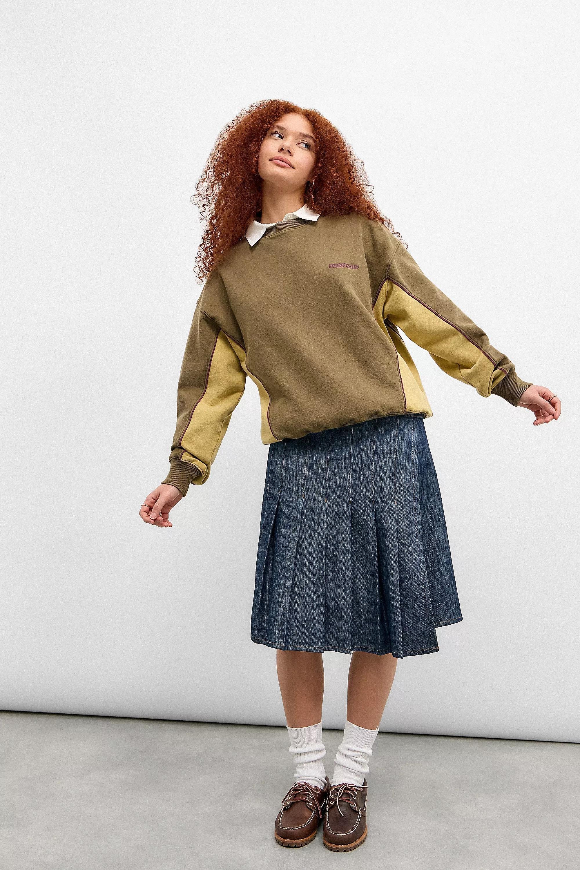 Khaki Iets Frans... Harri Piped Sweatshirt, , large image number 1