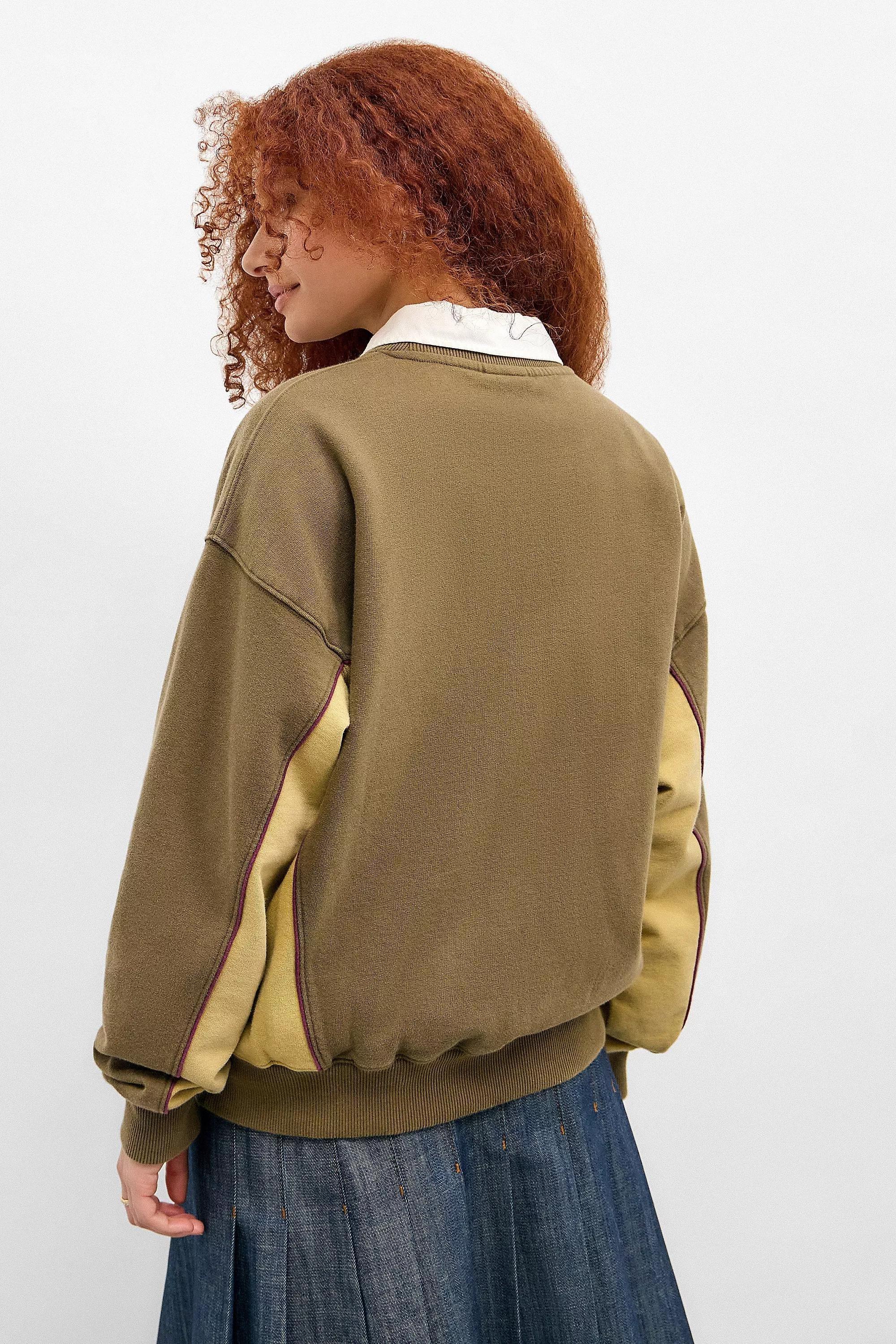 Khaki Iets Frans... Harri Piped Sweatshirt, , large image number 3