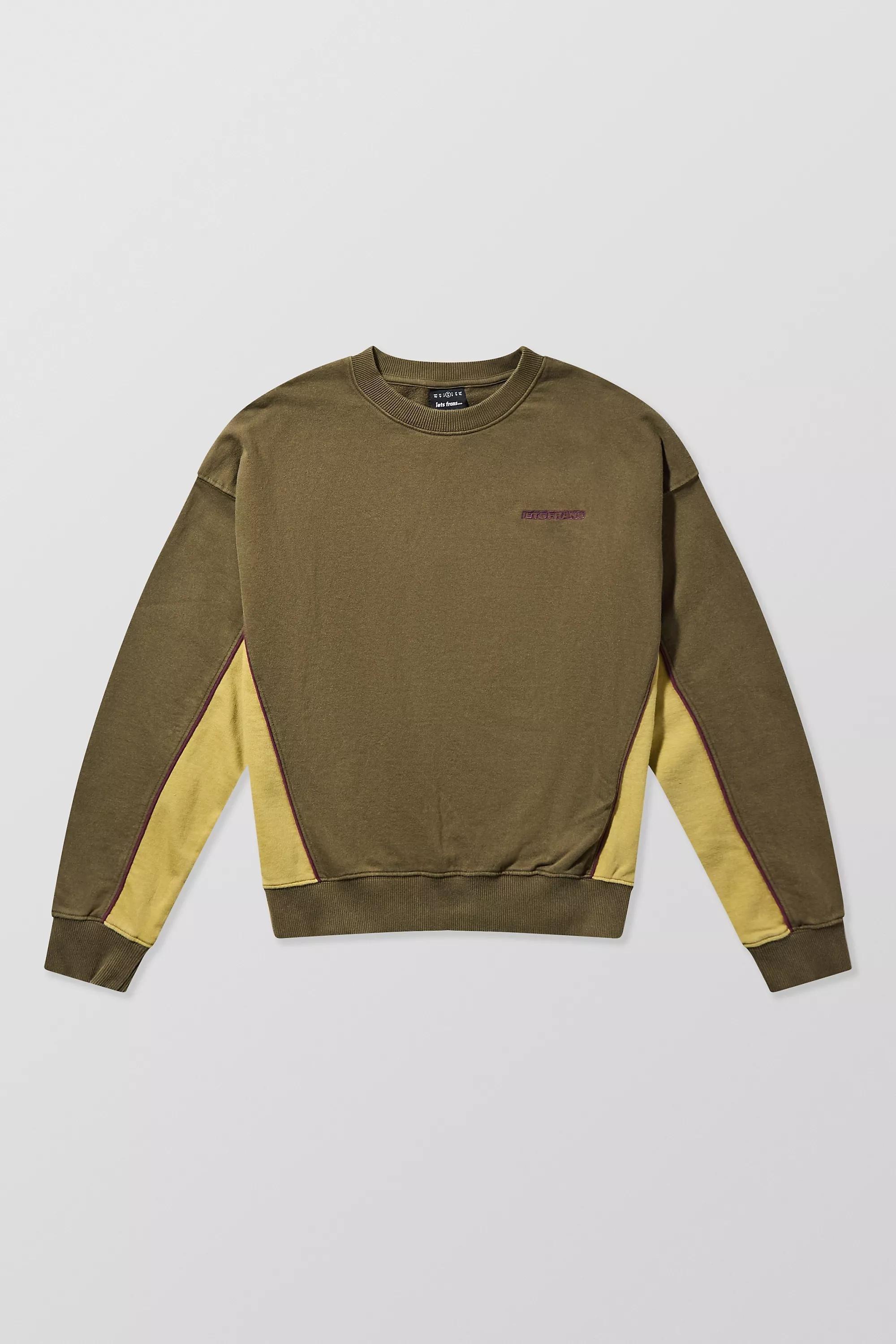 Khaki Iets Frans... Harri Piped Sweatshirt, , large image number 5