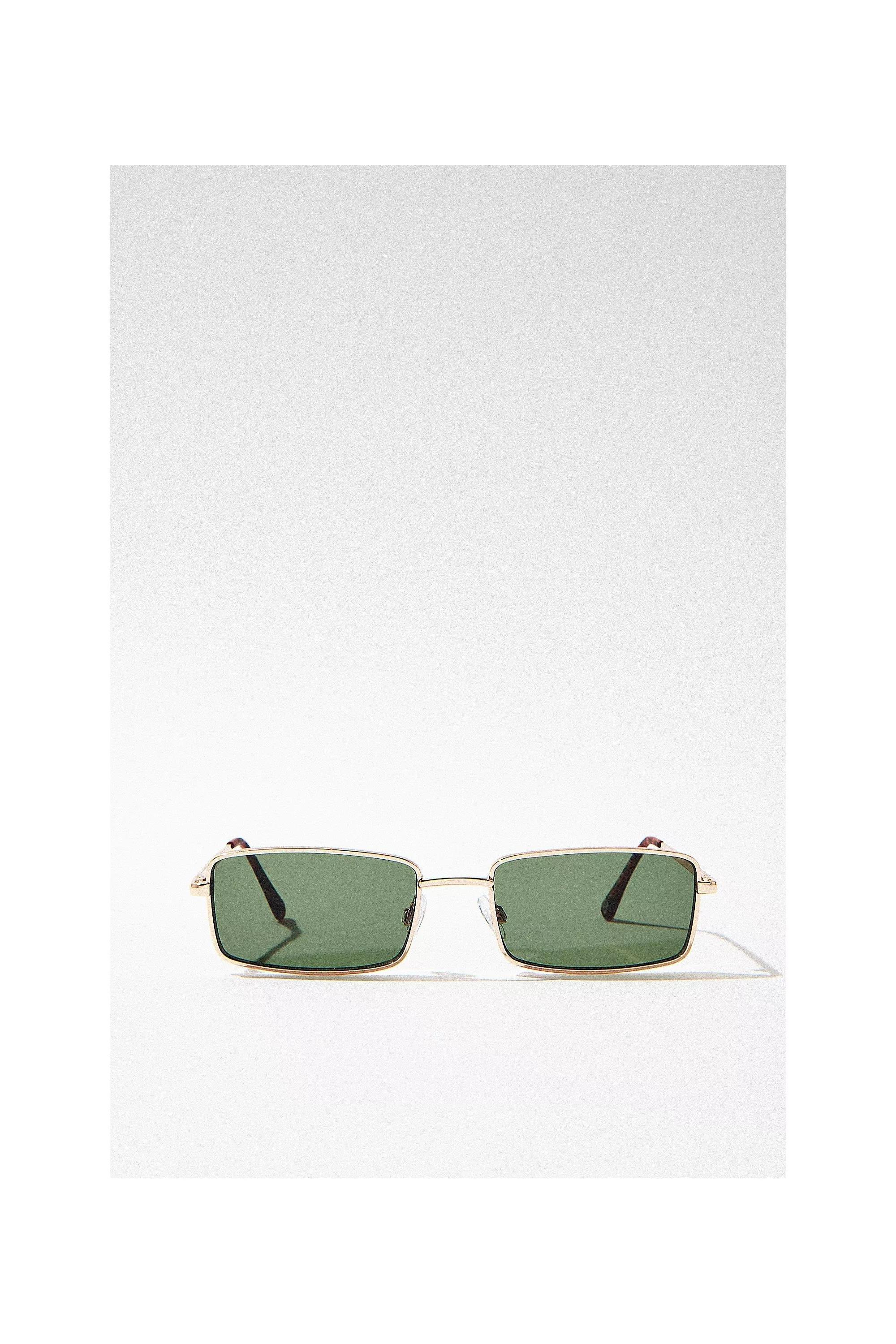 Green Uo Palmer Sunglasses, GRN, large image number 0