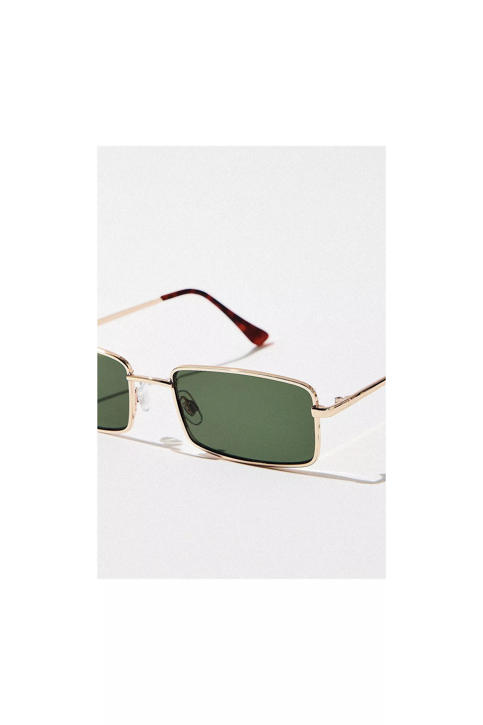 Green Uo Palmer Sunglasses, GRN, large image number 1