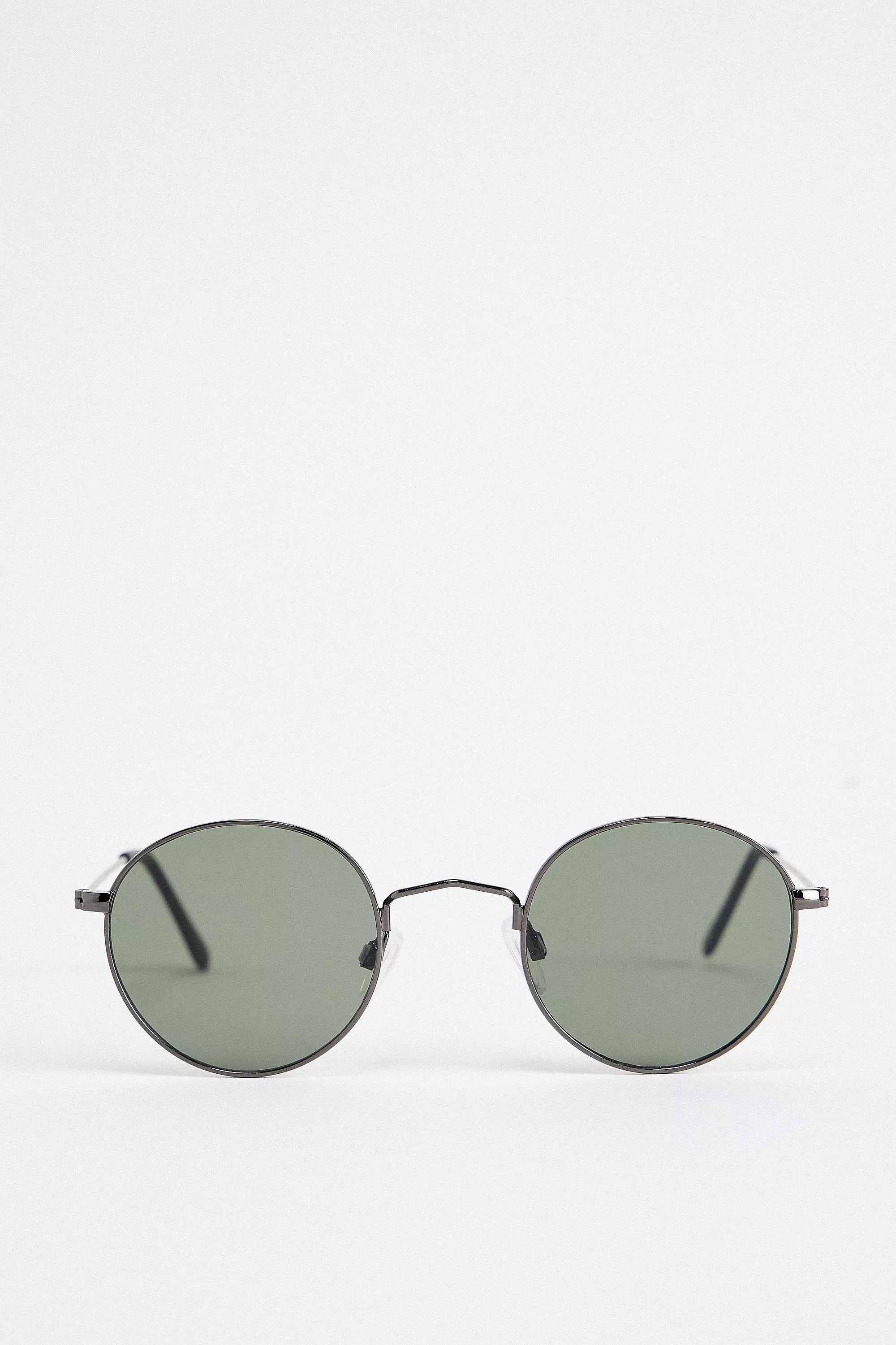 Black Uo Black Liam Sunglasses, BLK, large image number 0