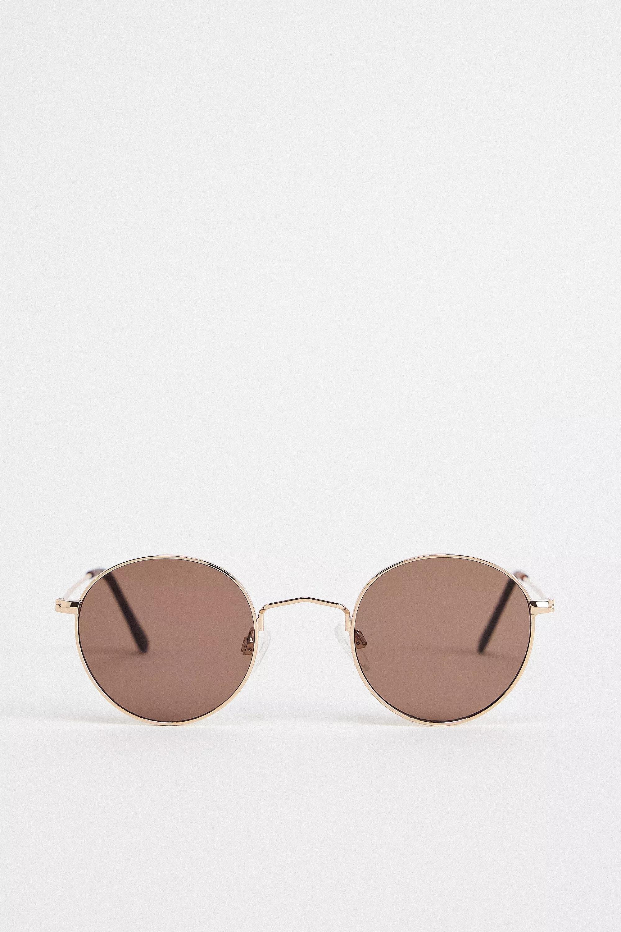 Brown Uo Liam Sunglasses, BRN, large image number 0