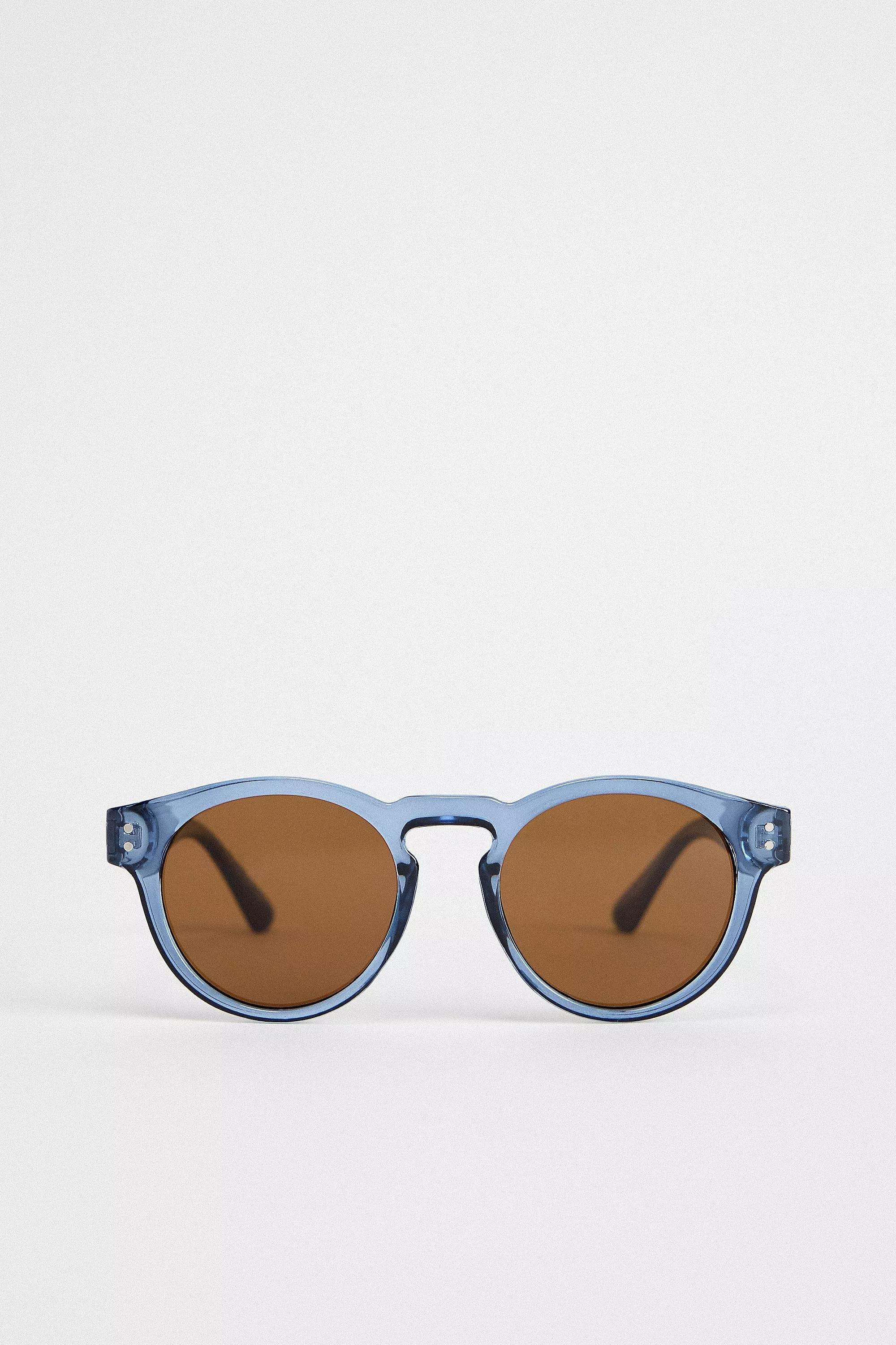 Navy Uo Braker Sunglasses, NAVY, large image number 0