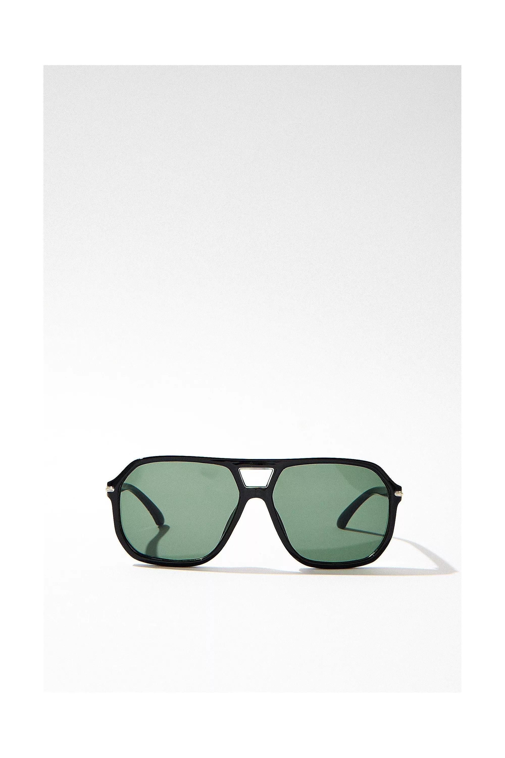 Black Uo Frank Black Sunglasses, BLK, large image number 0
