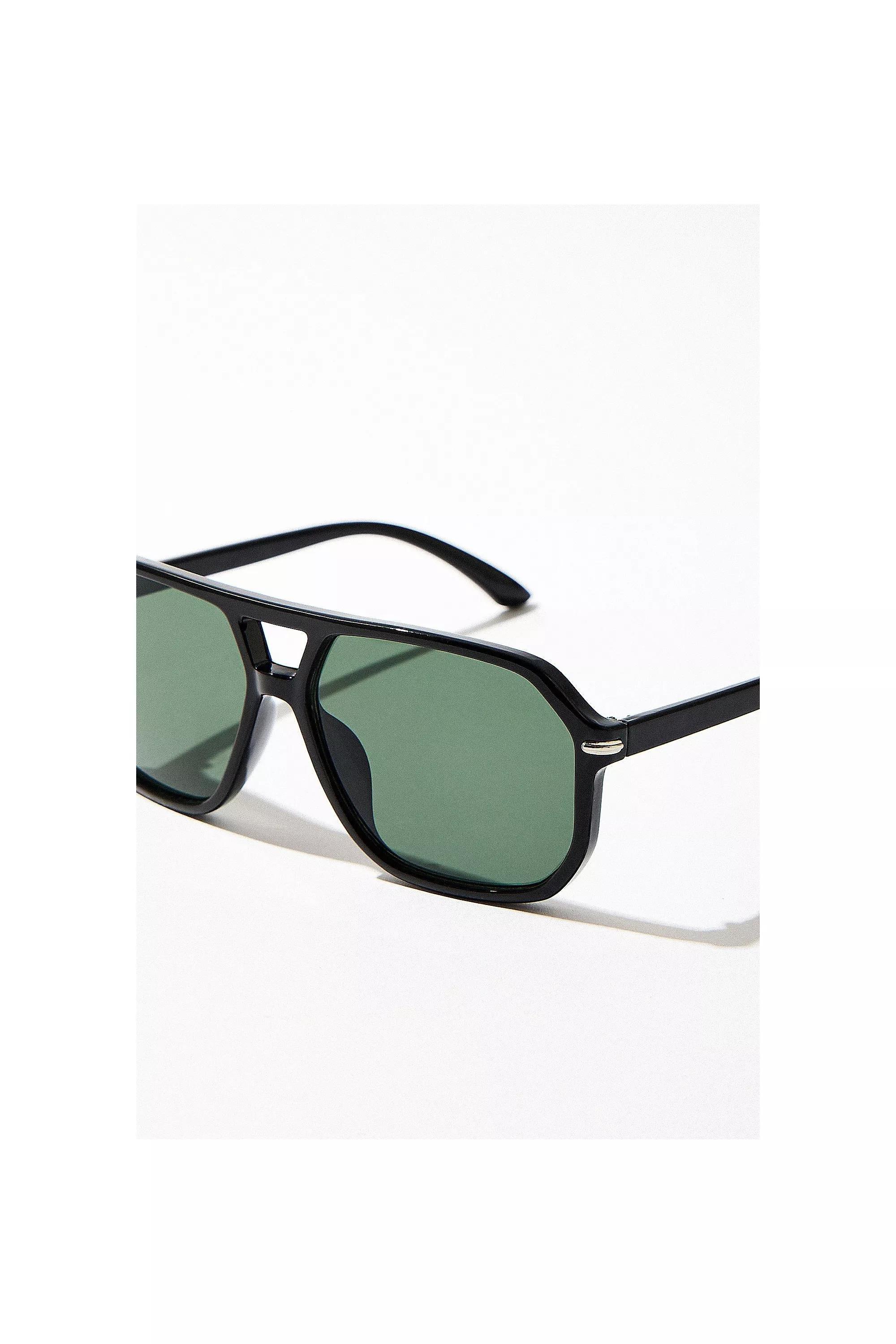 Black Uo Frank Black Sunglasses, BLK, large image number 1