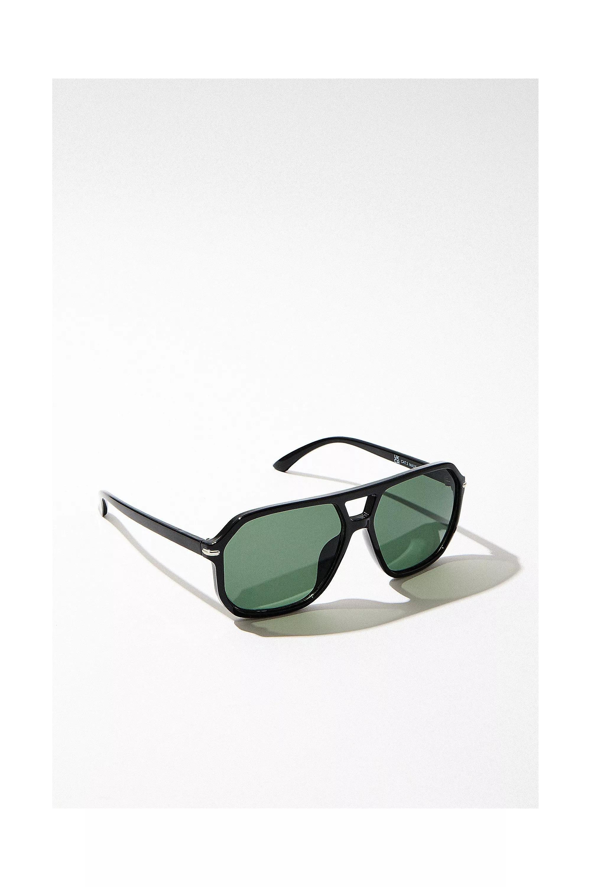 Black Uo Frank Black Sunglasses, BLK, large image number 2