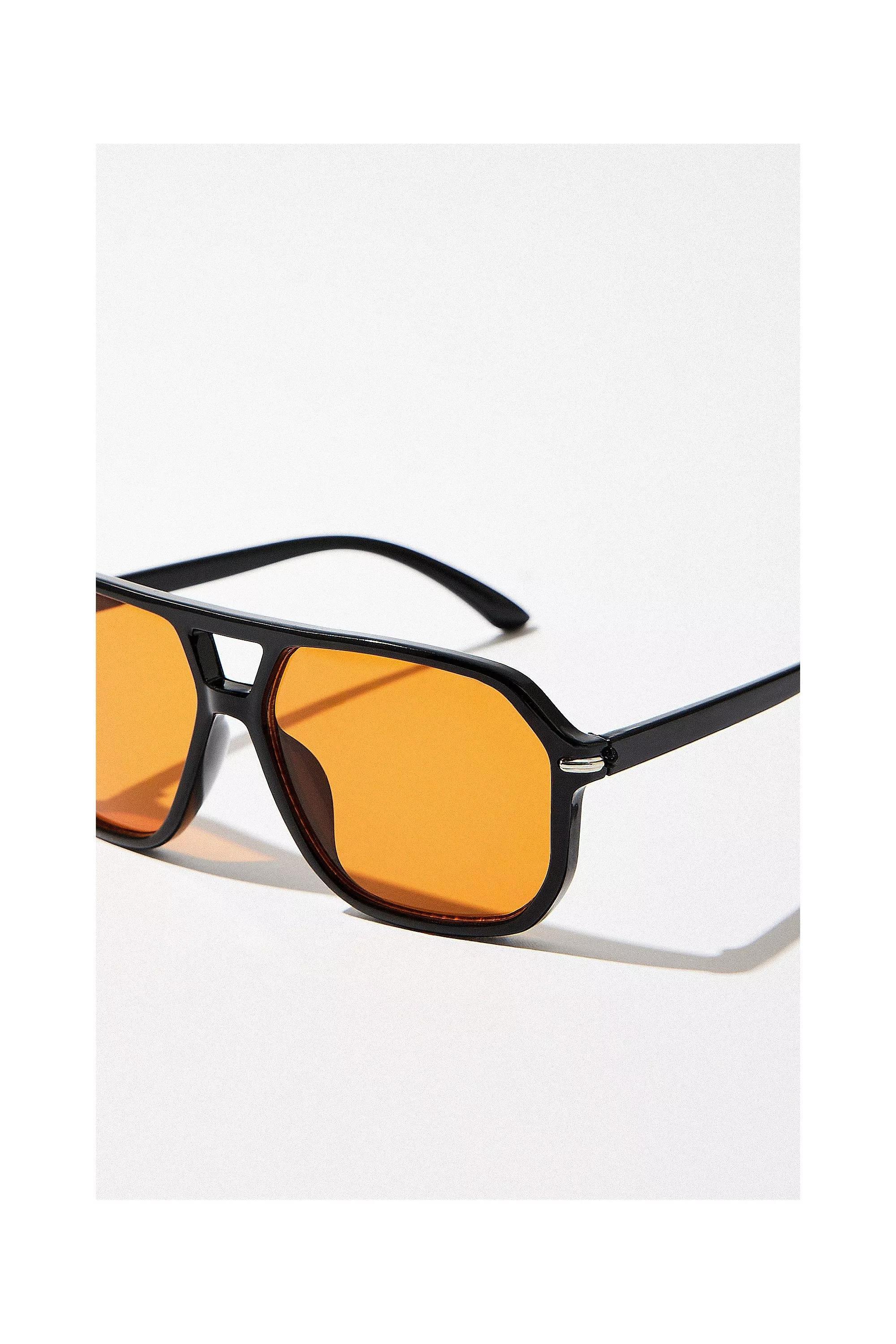Orange Uo Frank Orange Sunglasses, ORANGE, large image number 1