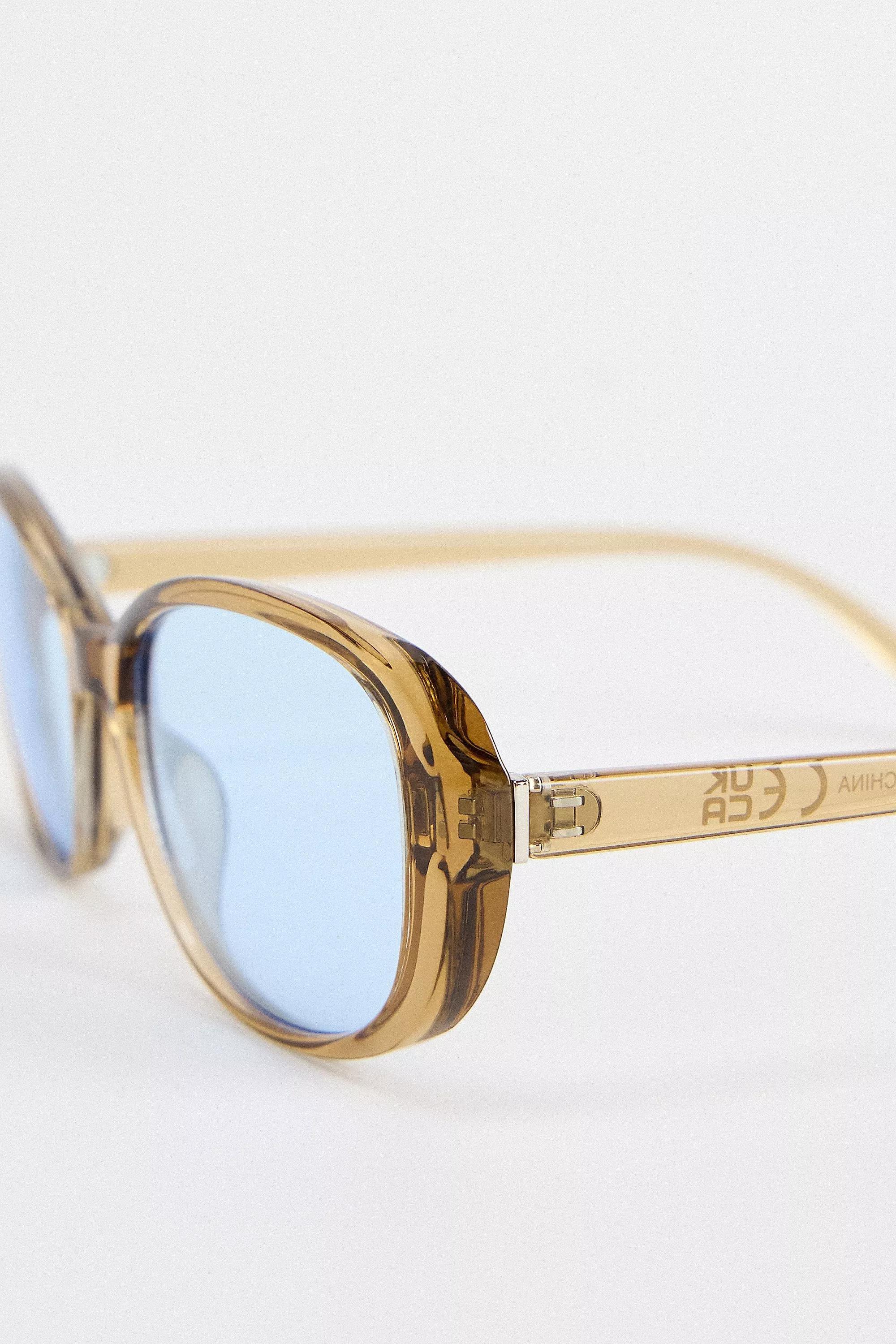 Blue Uo Blue Tint Terence Sunglasses, BLUE, large image number 1