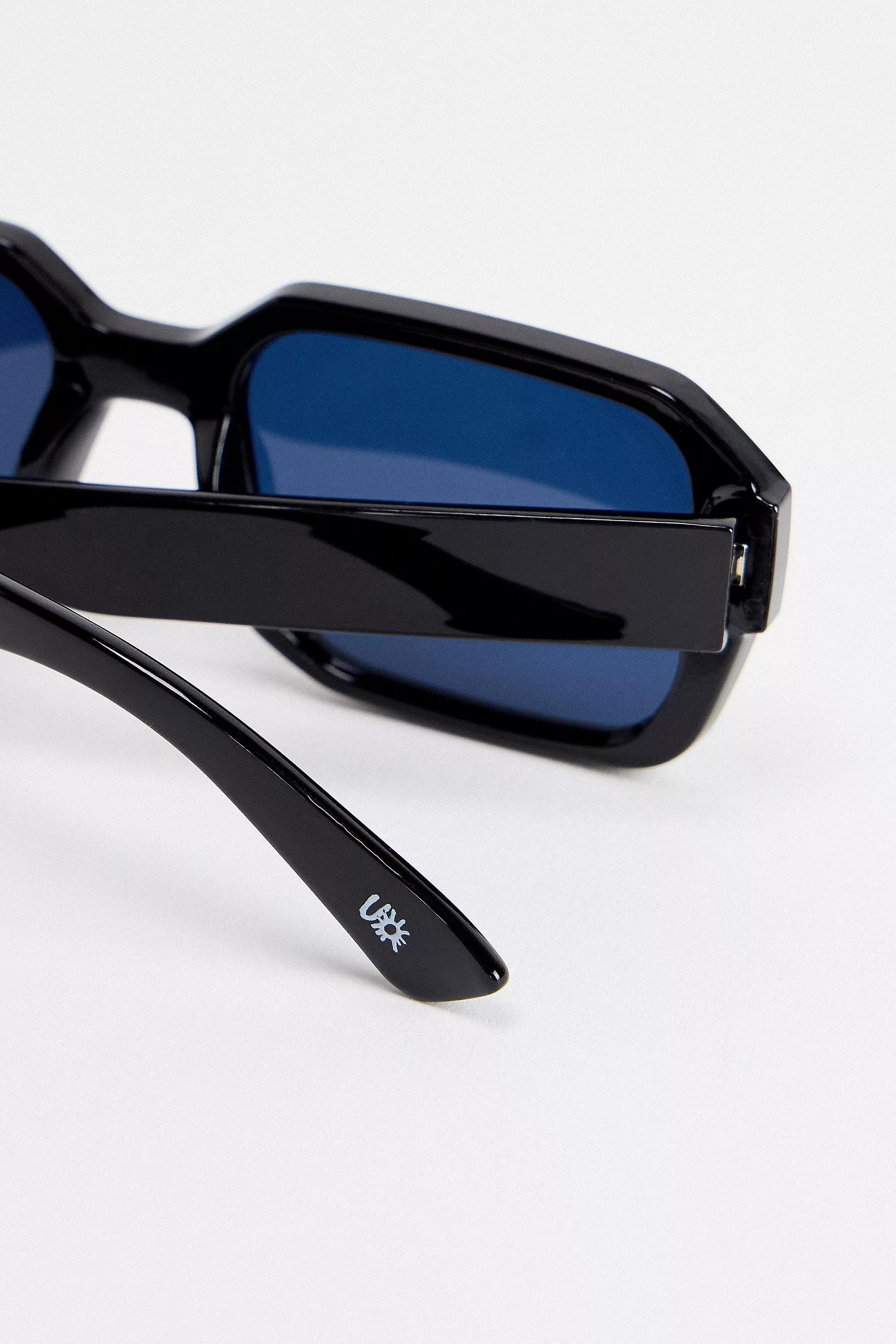 Black Uo Nate Sunglasses, BLK, large image number 1