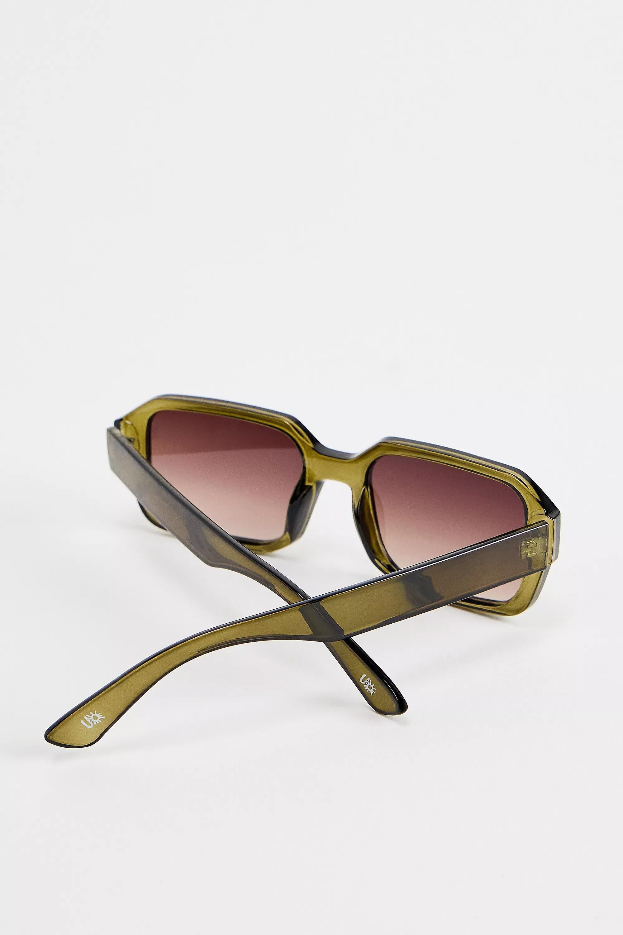 Green Uo Nate Sunglasses, GRN, large image number 2