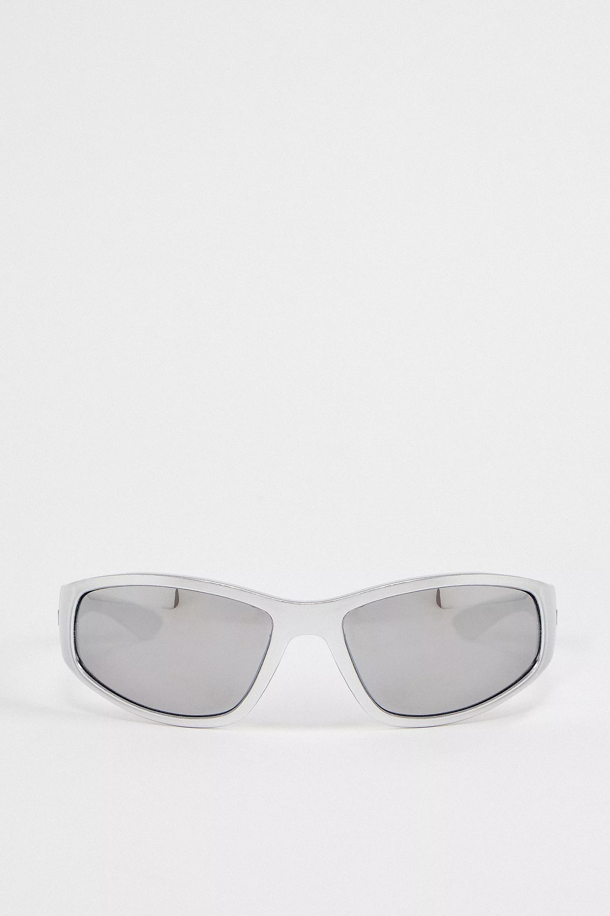 Silver Iets Frans... Sports Wrap Sunglasses, SLVR, large image number 0