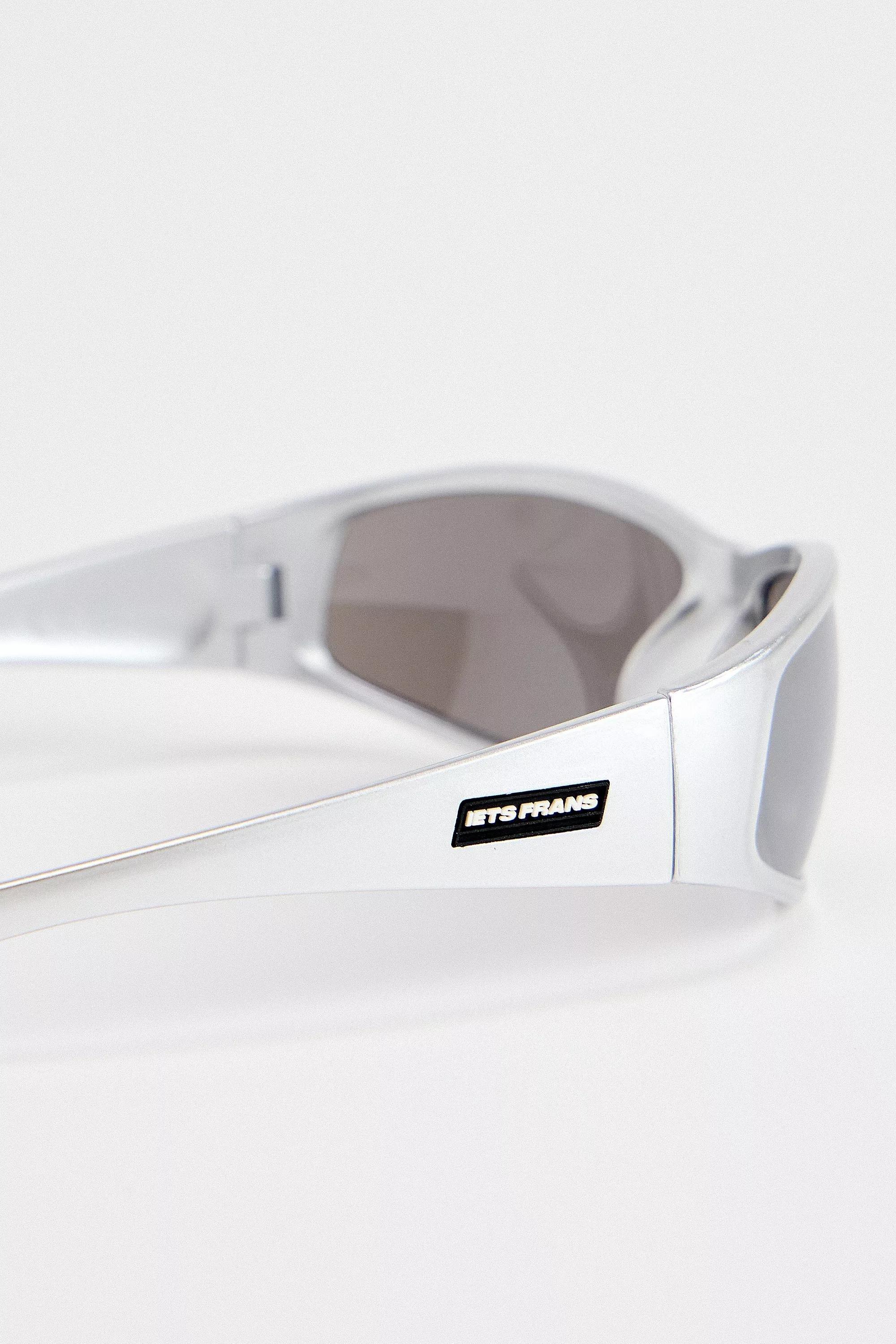 Silver Iets Frans... Sports Wrap Sunglasses, SLVR, large image number 2