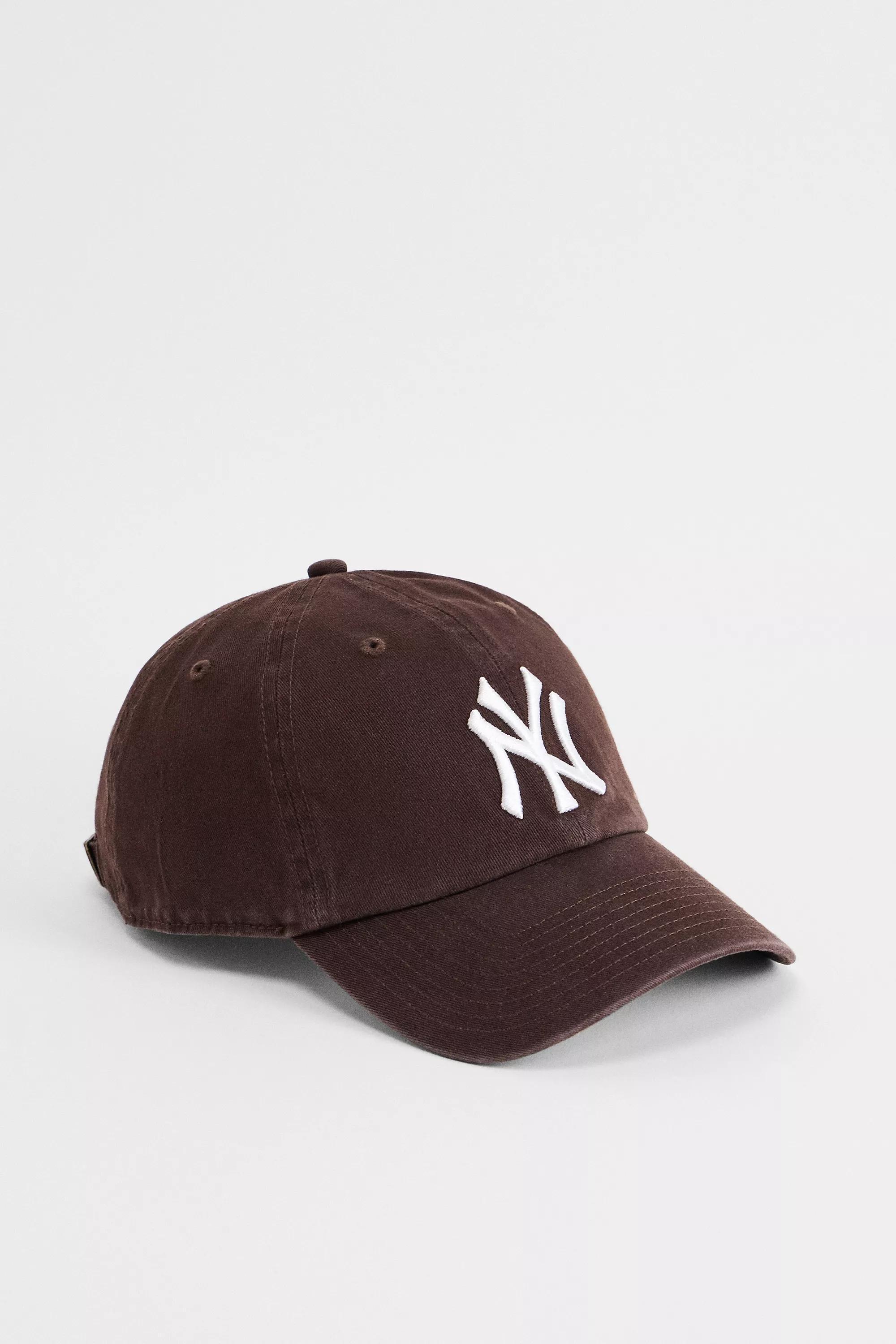 Brown47 Brand Brown Ny Yankees Clean Up Baseball Cap, BRN, large image number 0