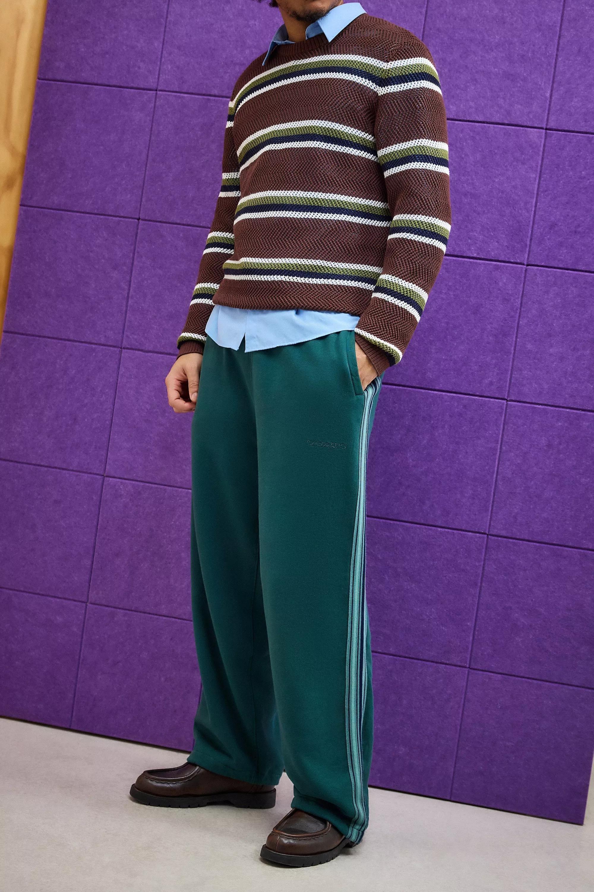 Blue Iets Frans... Harri Taped Joggers, , large image number 0