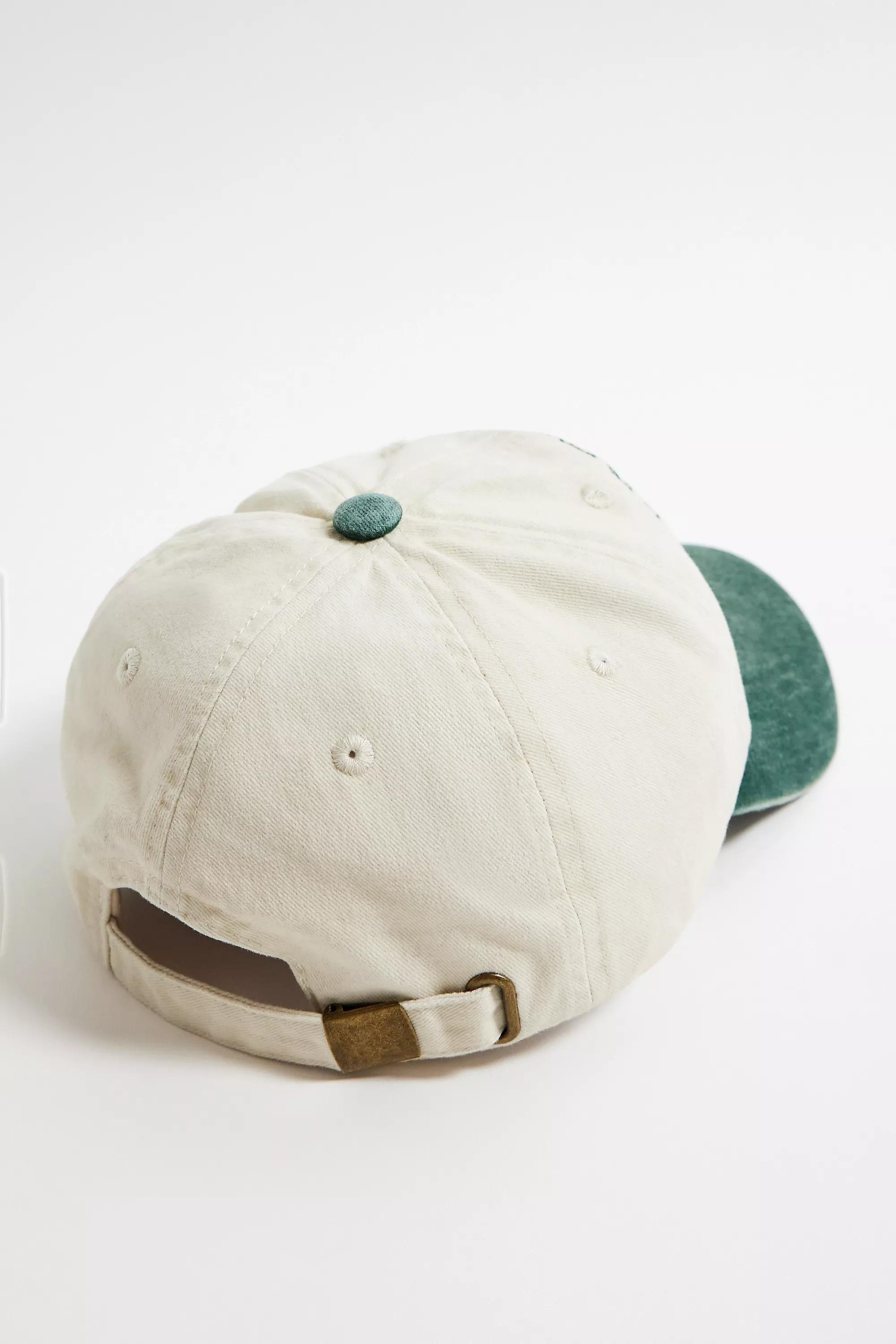 Green Iets Frans... Globe Embroidered Cap, GRN, large image number 2