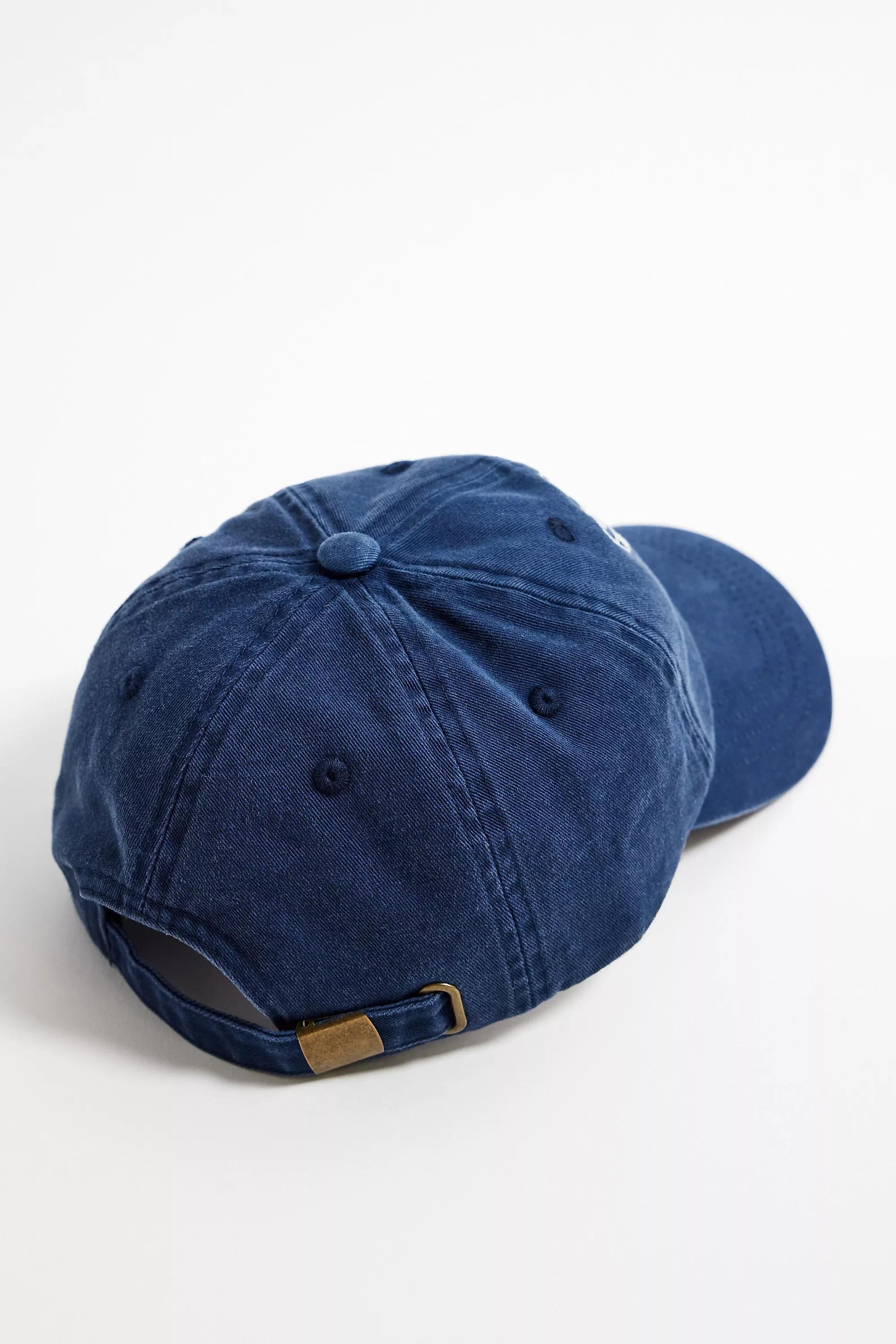 Navy Iets Frans... Globe Embroidered Cap, NAVY, large image number 3