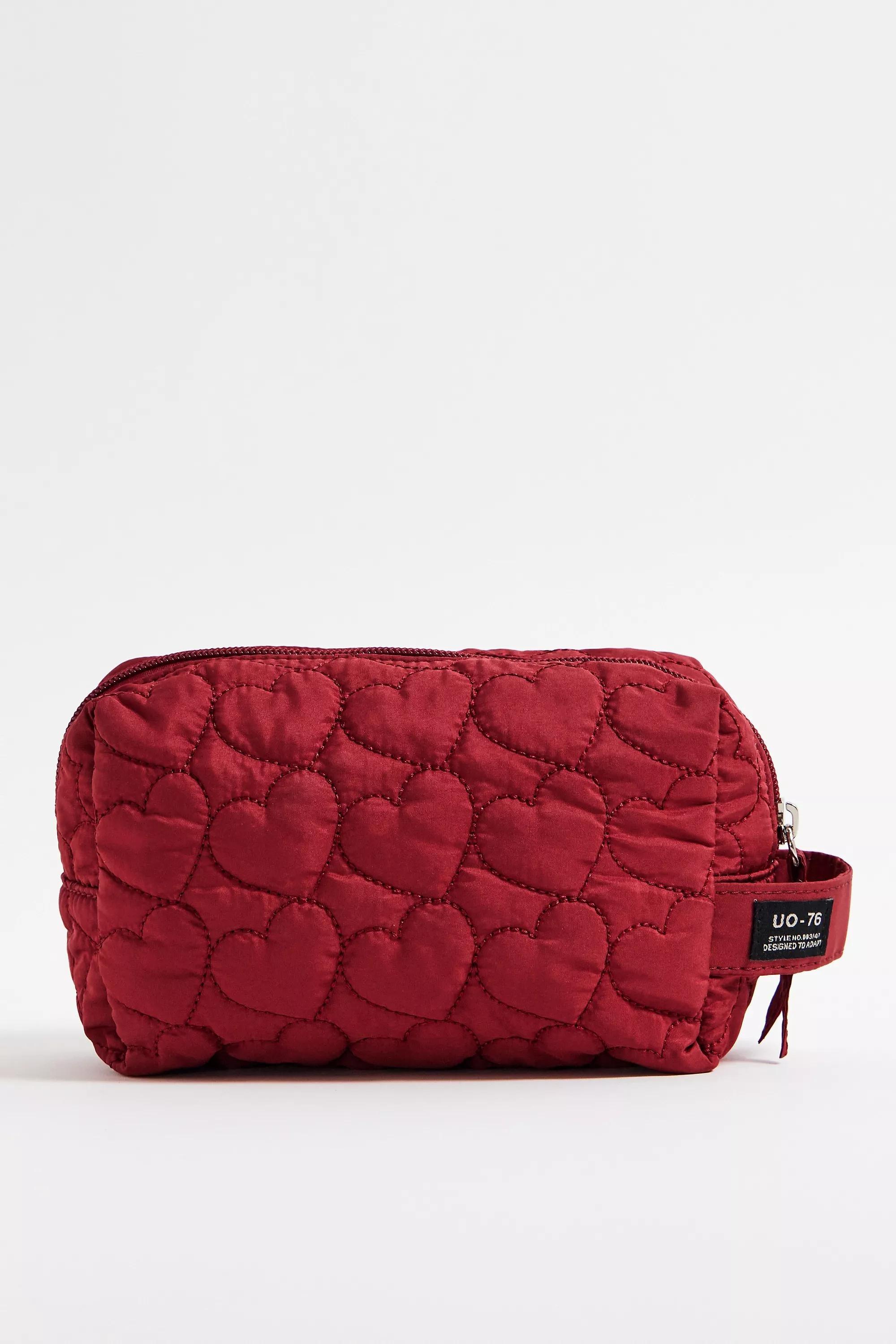 Red UO Makeup Bag, RED, large image number 0