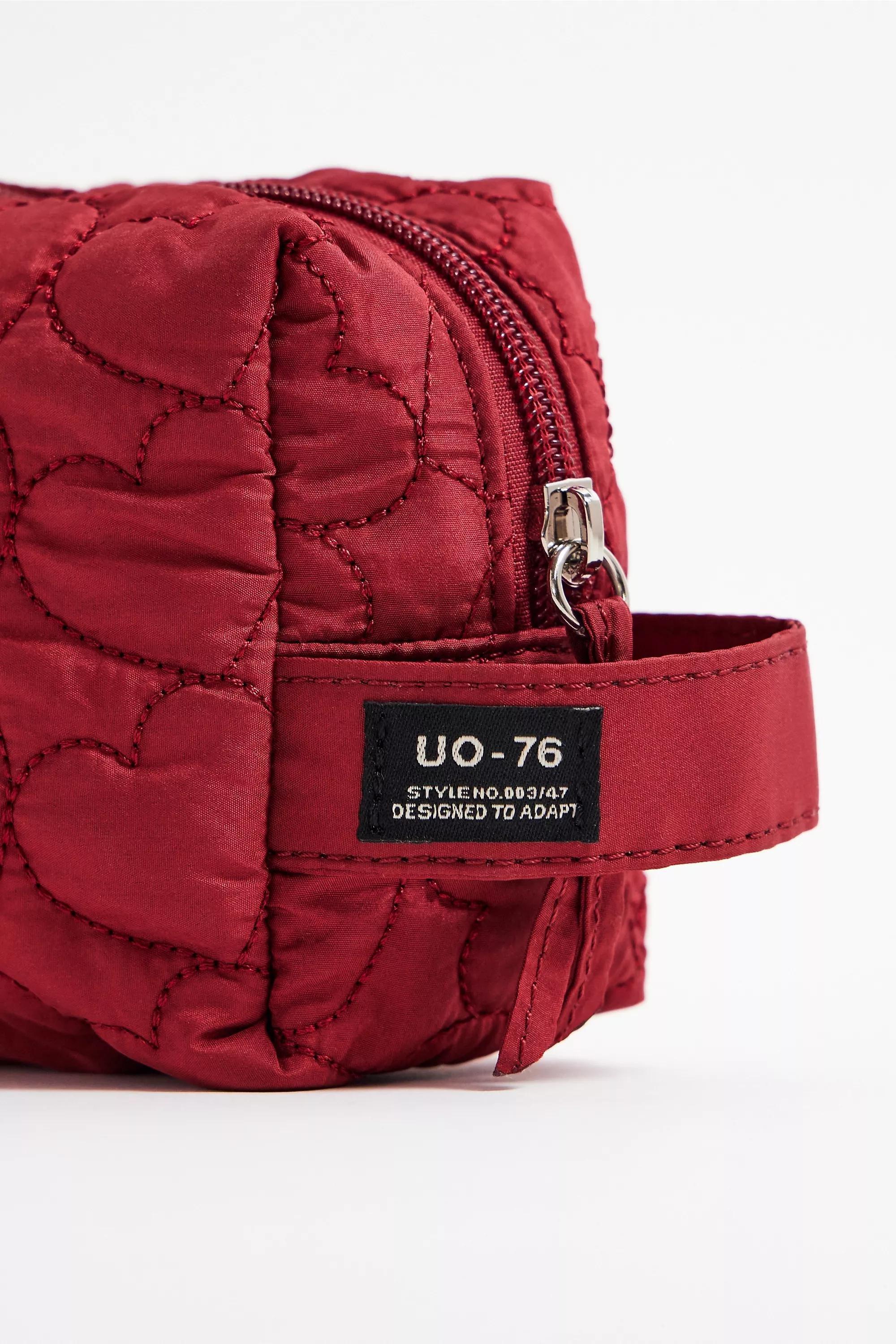 Red UO Makeup Bag, RED, large image number 2
