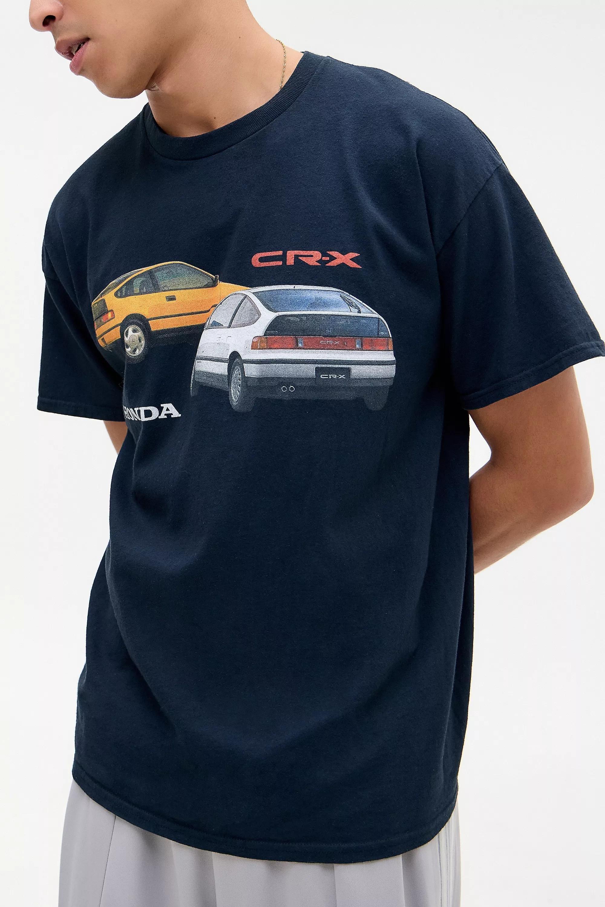 Black UO Honda Tee Cropped, , large image number 2