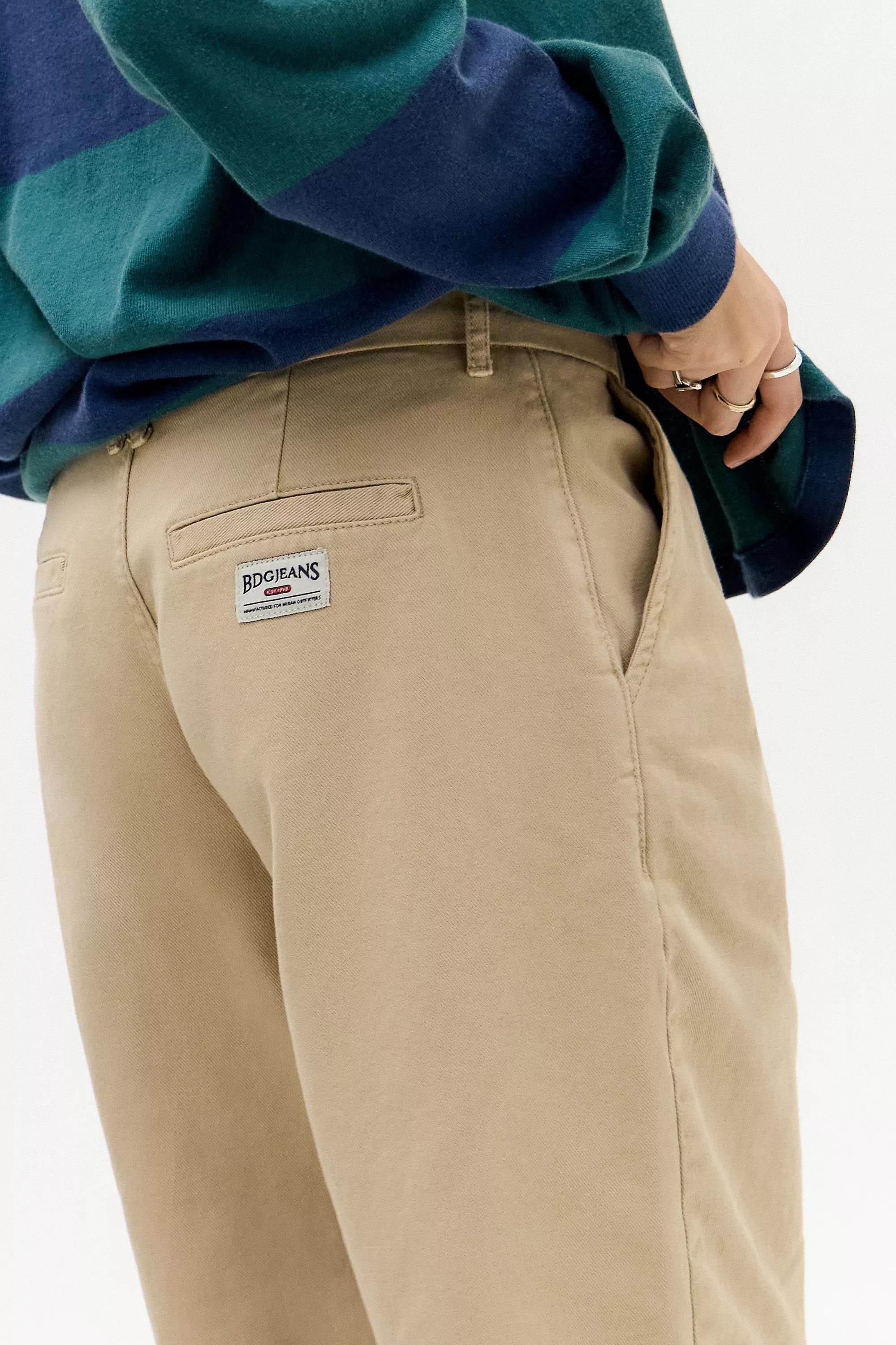 Beige Bdg Longline Chino Shorts, , large image number 3