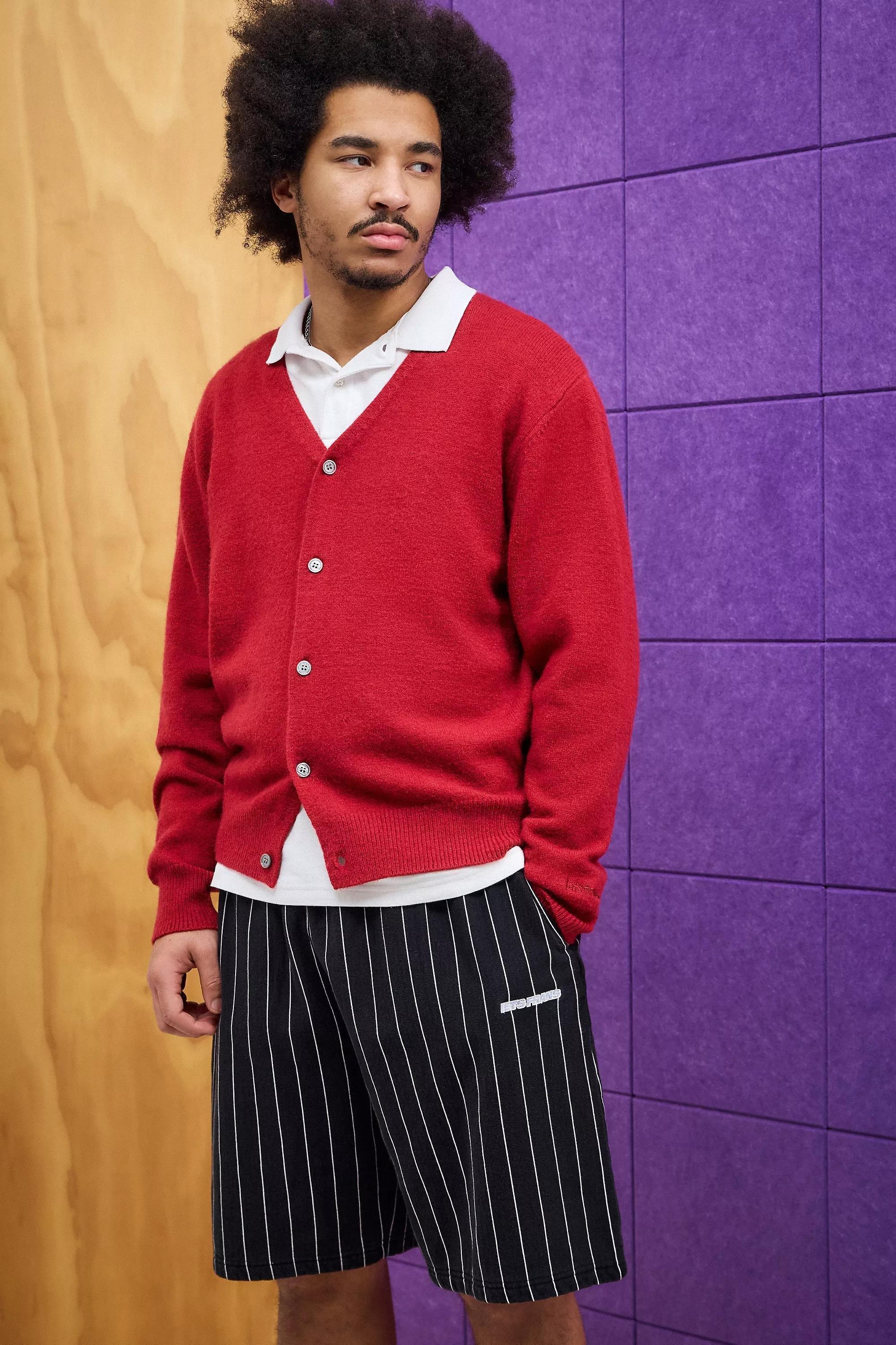 Red Iets Frans... Red Carmi Cardigan, , large image number 0