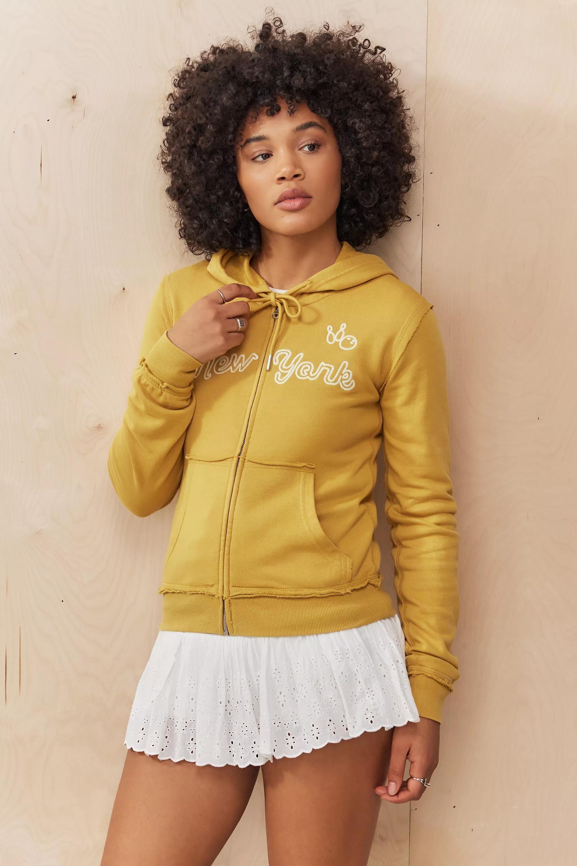 Yellow Bdg Avril Hoodie, , large image number 0