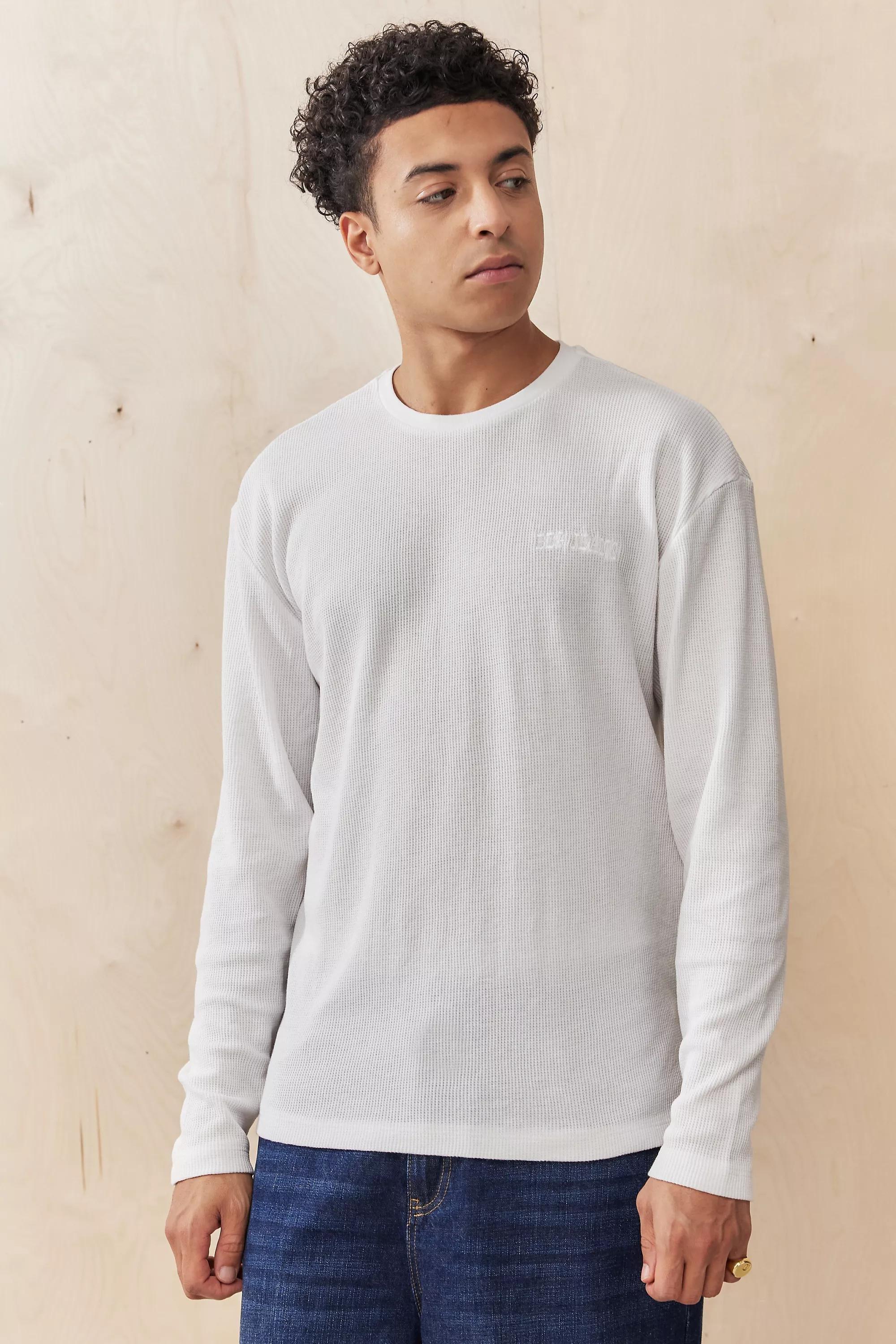 White UO Waffle T-Shirt, , large image number 0