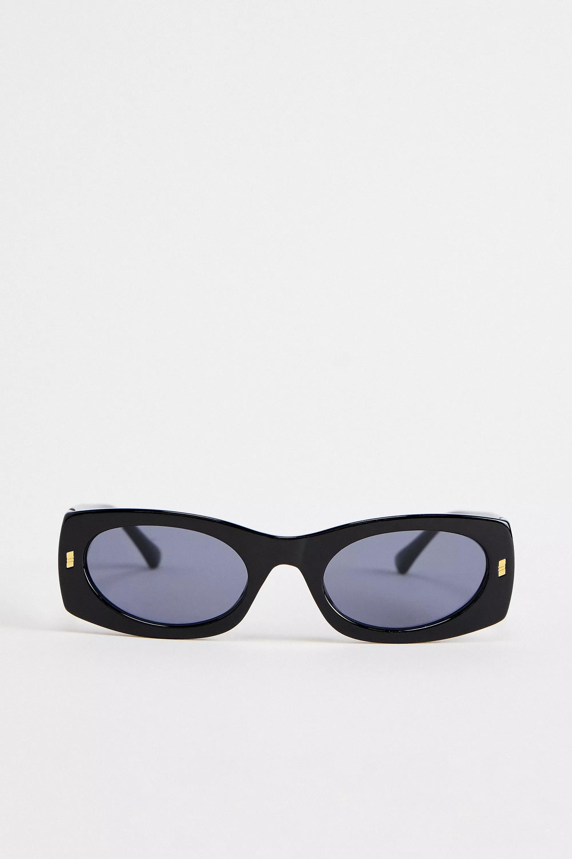 Black Uo Matilda Clean Sunglasses, BLK, large image number 1