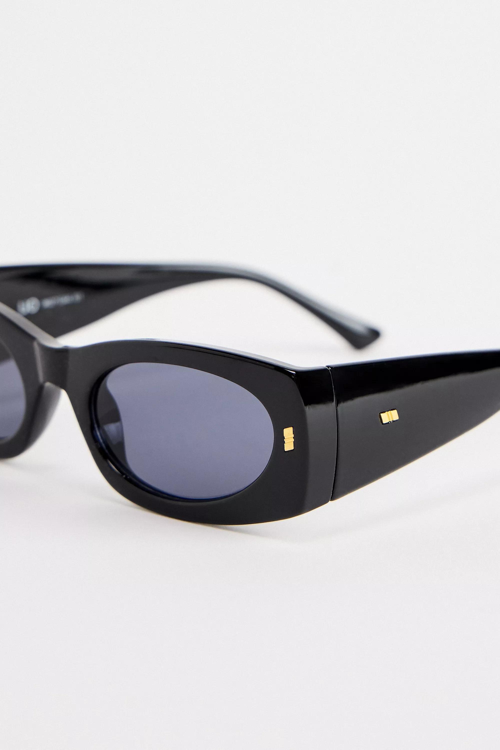 Black Uo Matilda Clean Sunglasses, BLK, large image number 2