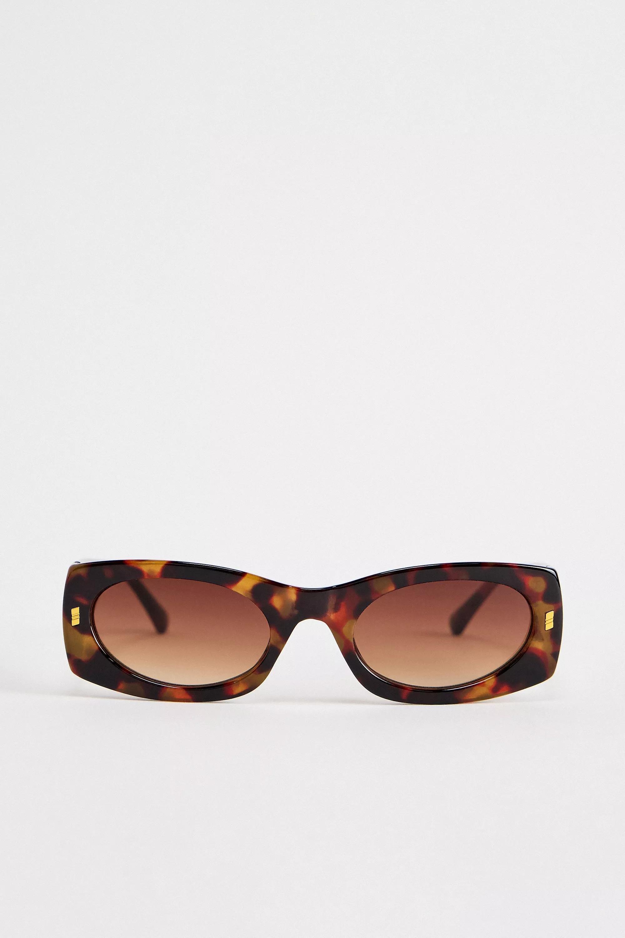 Brown Uo Matilda Clean Sunglasses, BRN, large image number 1