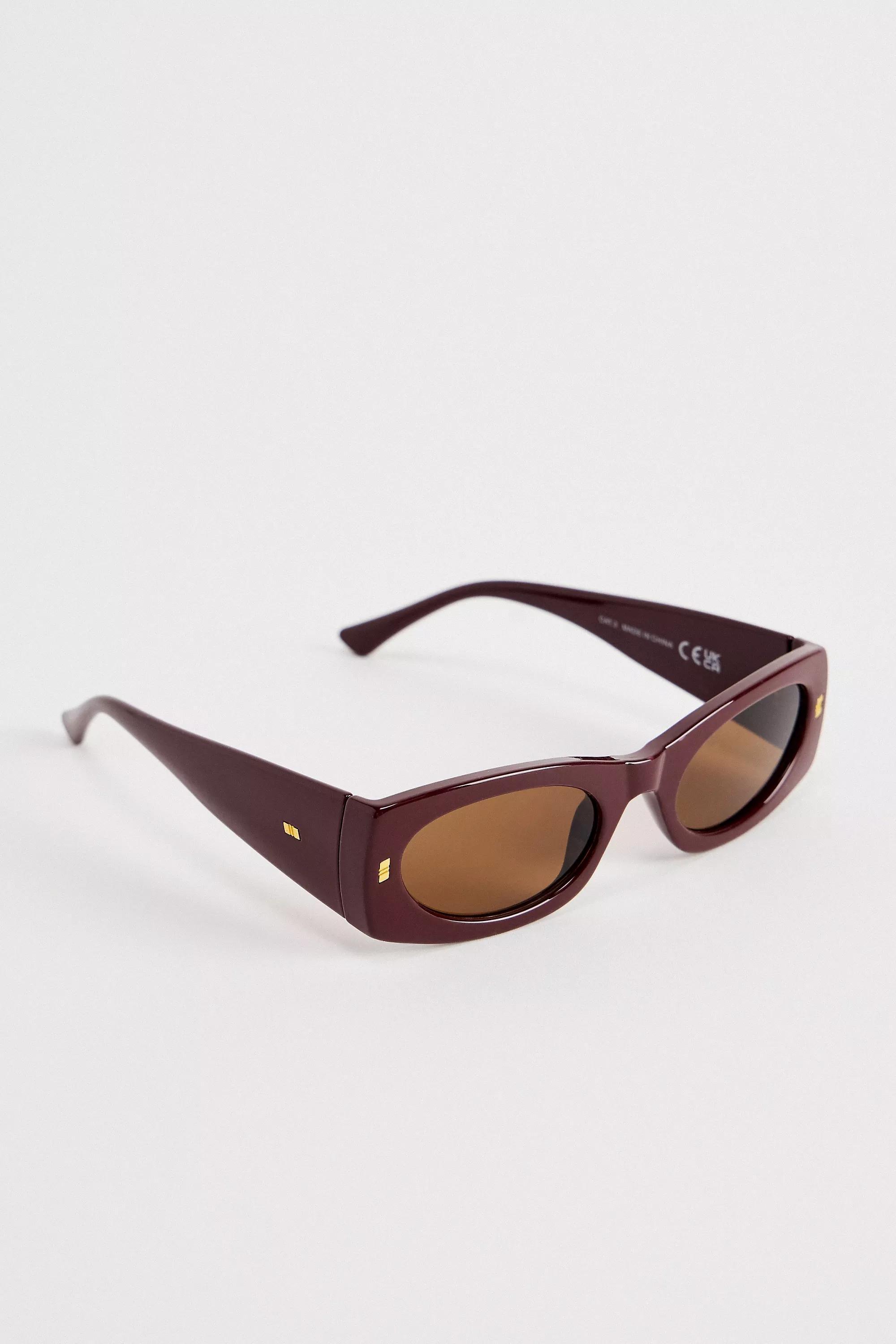 Purple Uo Matilda Clean Sunglasses, WINE, large image number 4