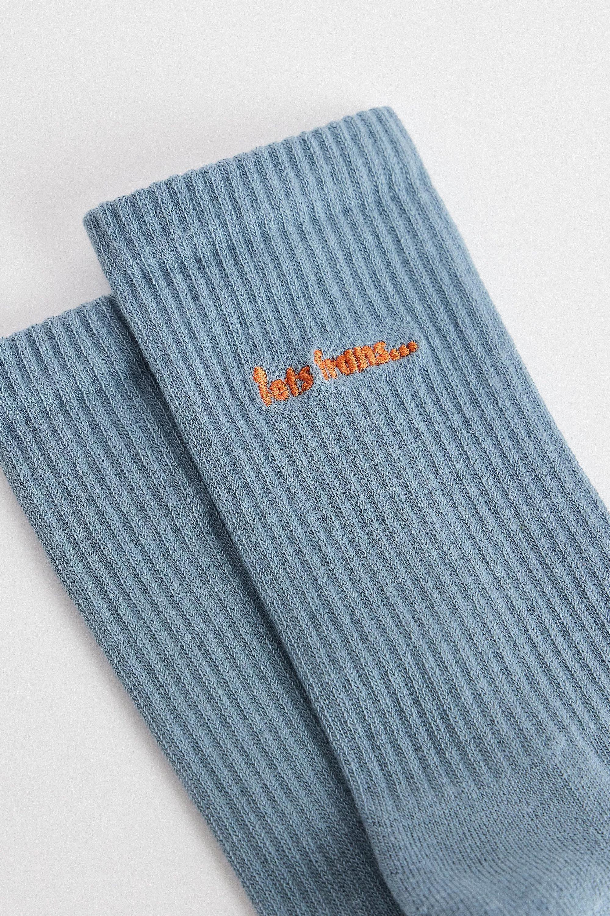 Blue iets frans... Blue Sport Socks, BLUE, large image number 2