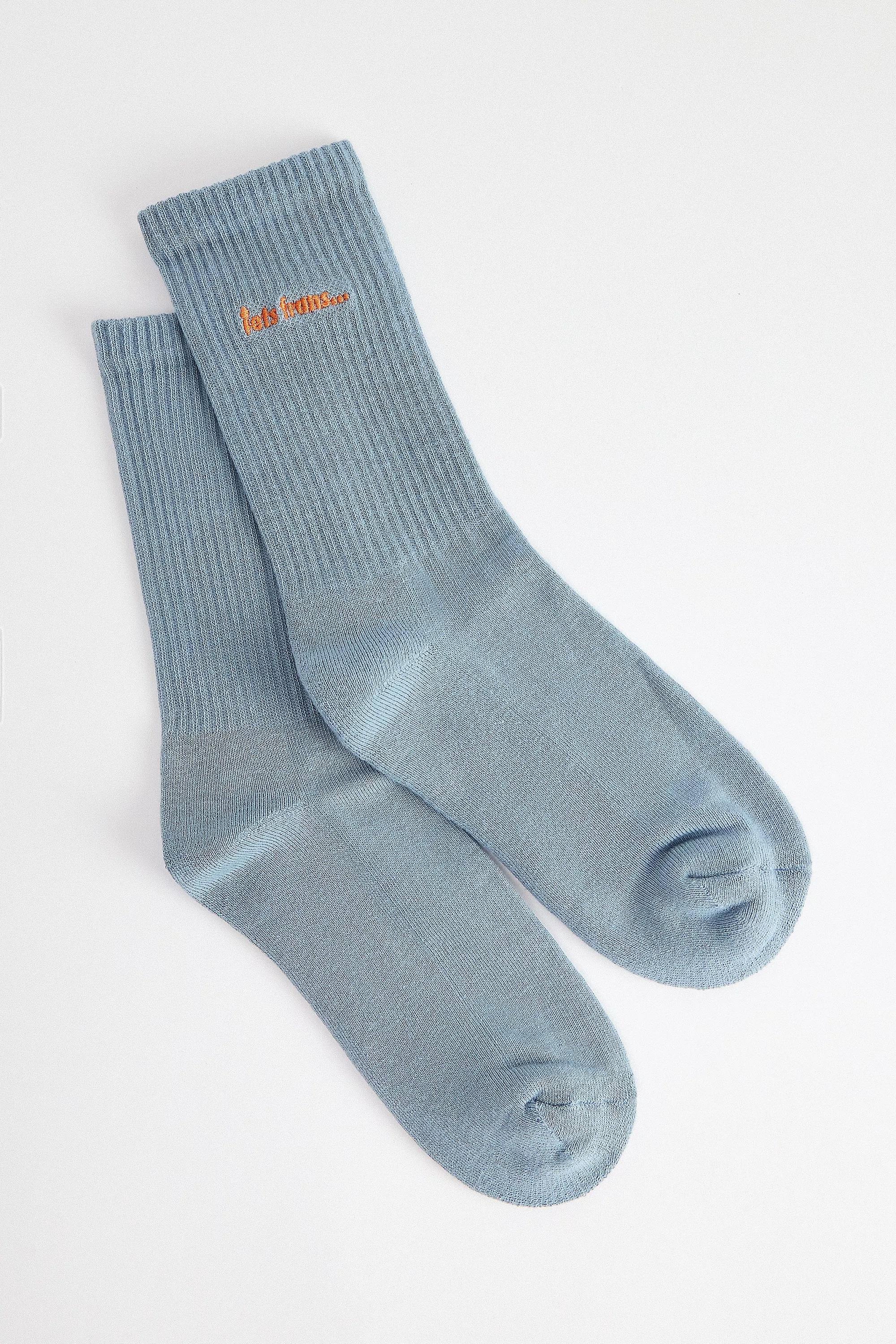 Blue iets frans... Blue Sport Socks, BLUE, large image number 3