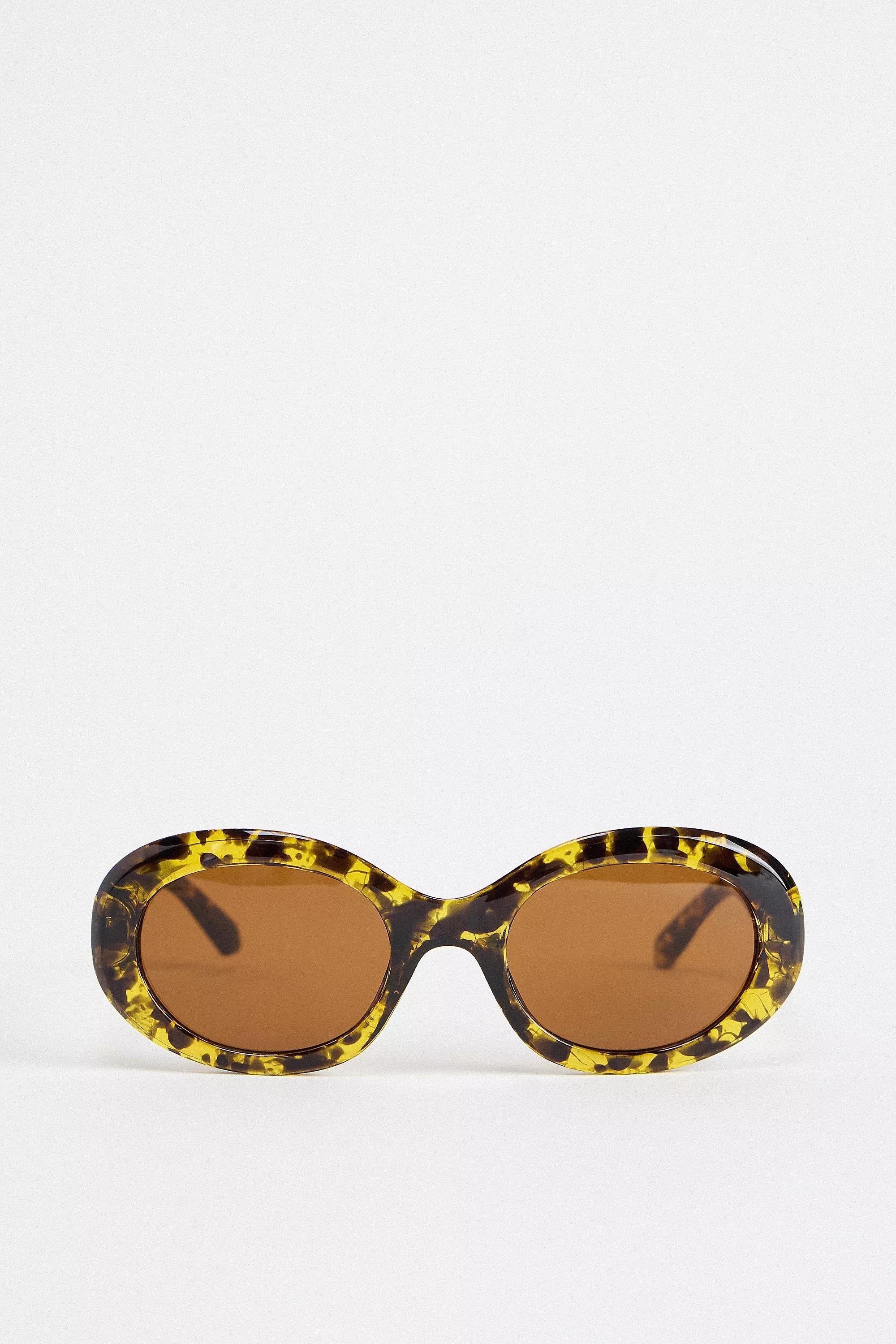 Black Motif Uo Summer Large Oval Sunglasses, , medium