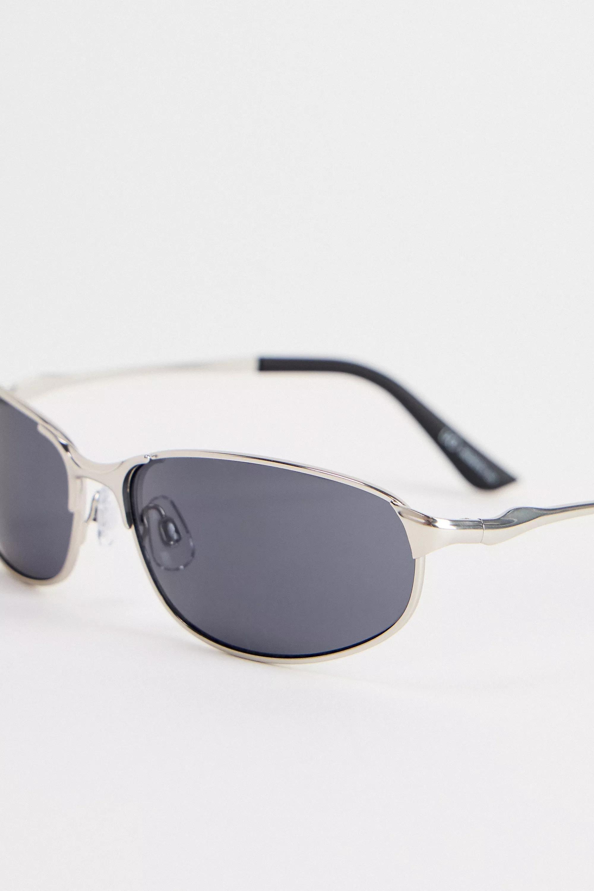 Silver Uo Lana Wire Sunglasses, SLVR, large image number 2