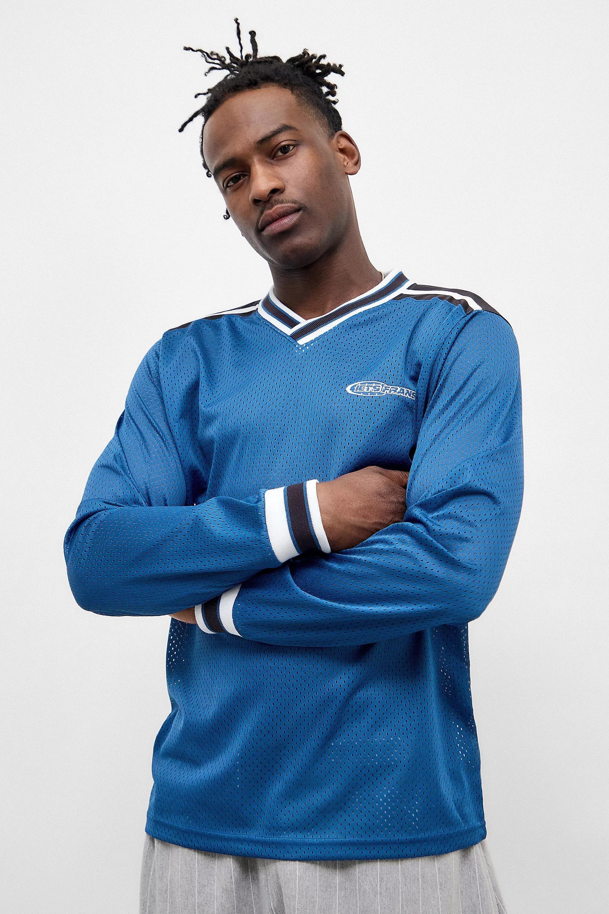 Blue Iets Frans...Airtex Long Sleeve T-Shirt, , large image number 2