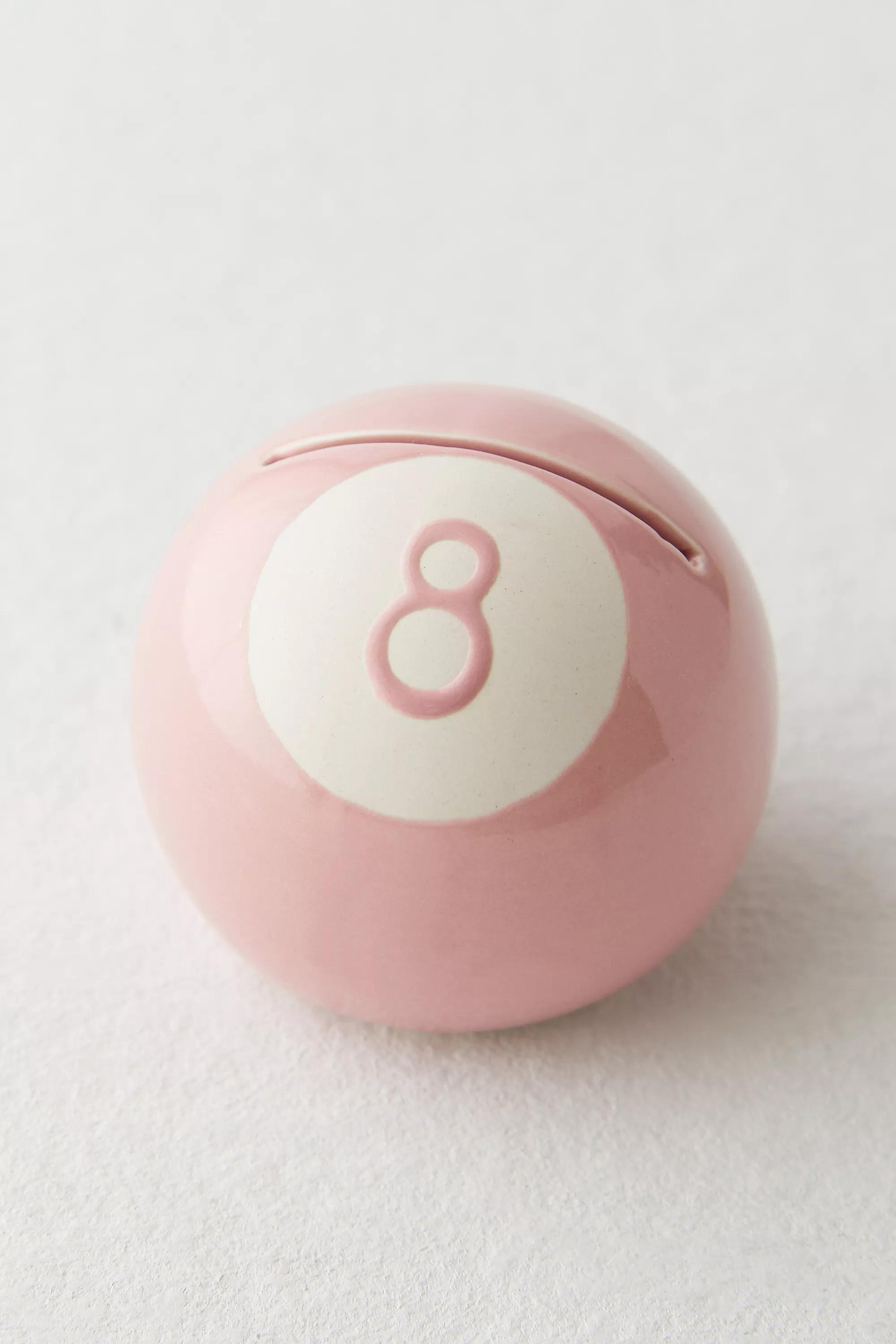 Pink Billiard Ball Photo Holder, PINK, medium