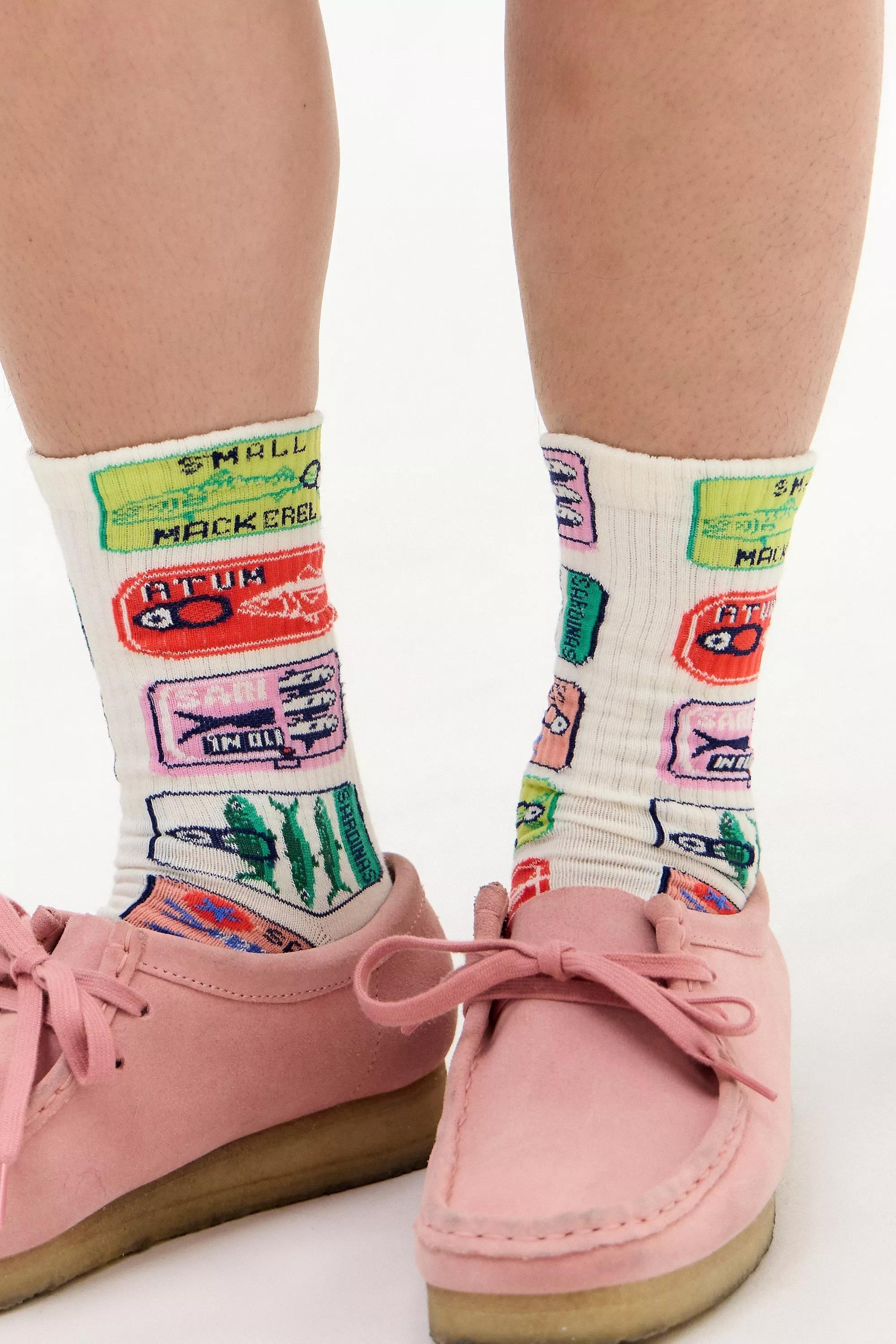 Multicolour Out From Under Sardine Tin Socks, ASSORT, medium