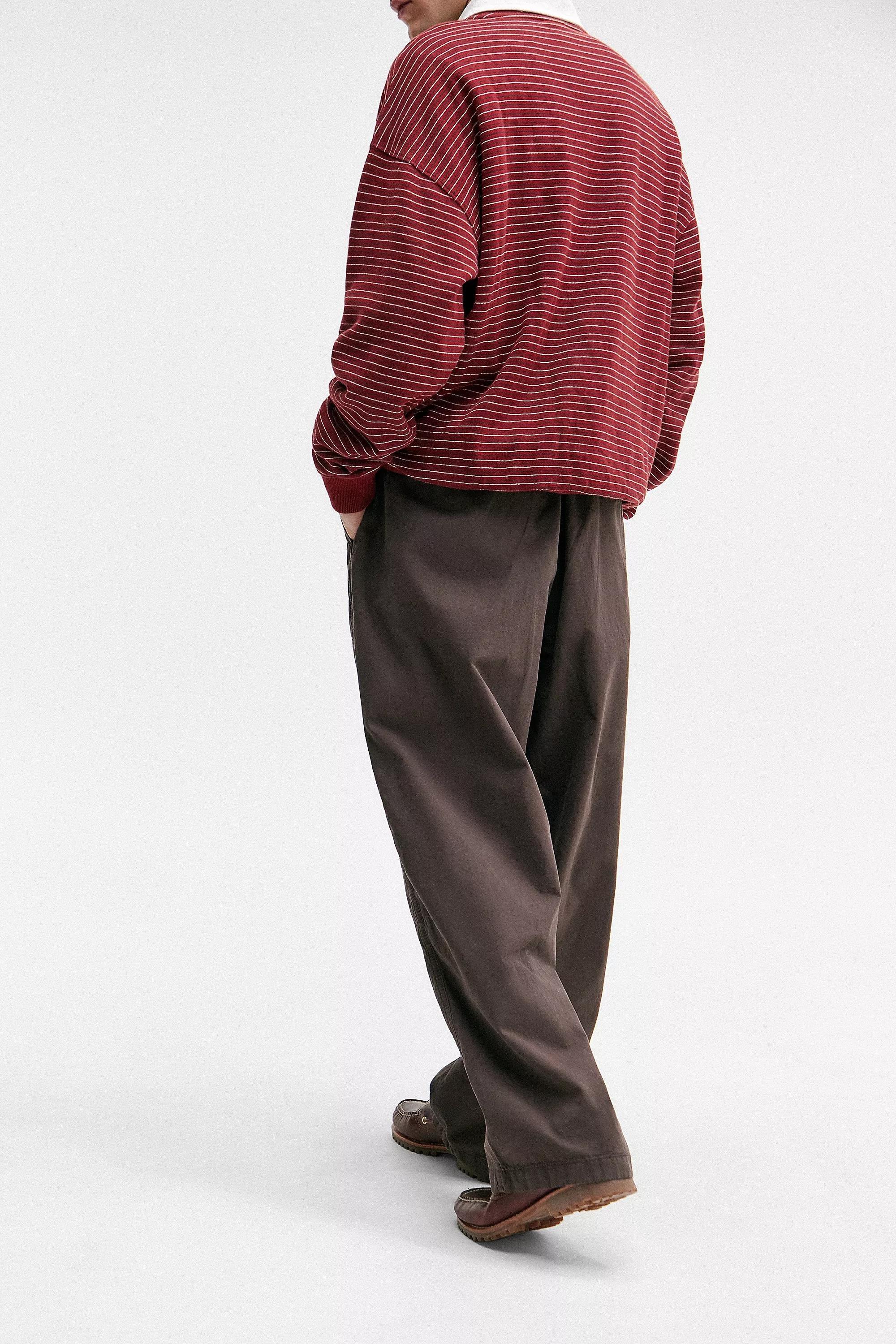 Brown Iets Frans...Harri Chino Trousers, , large image number 4