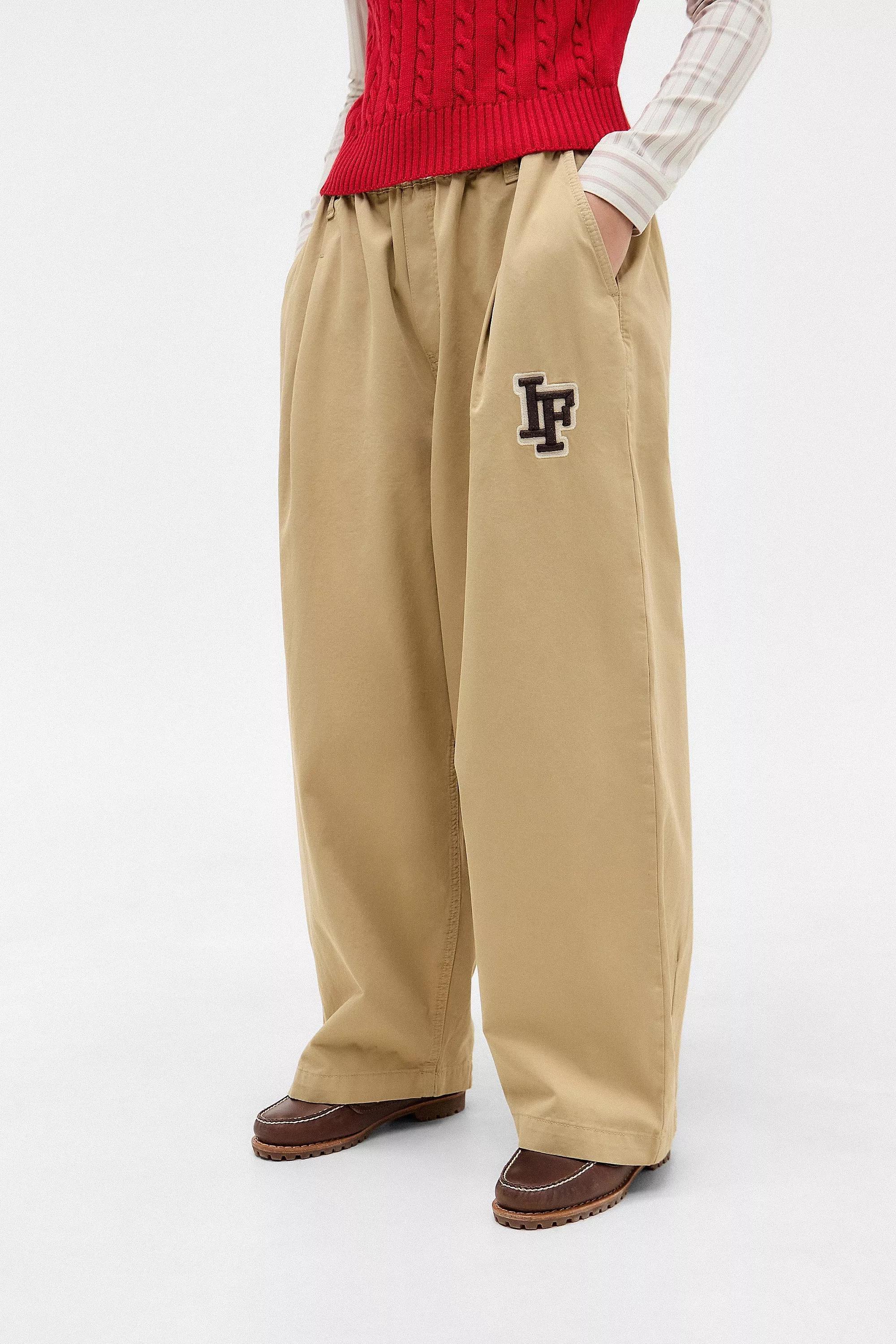 Beige Iets Frans... Chino Trousers, , large image number 1