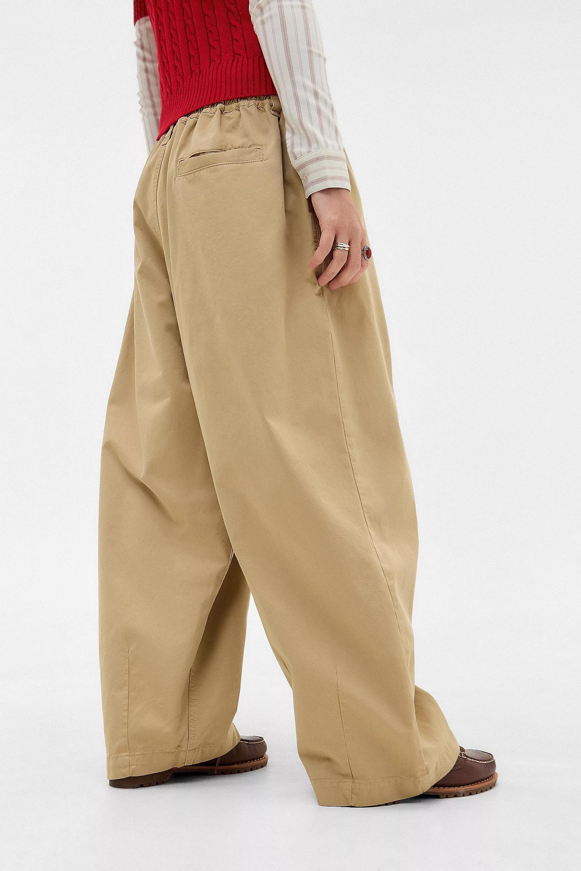 Beige Iets Frans... Chino Trousers, , large image number 3
