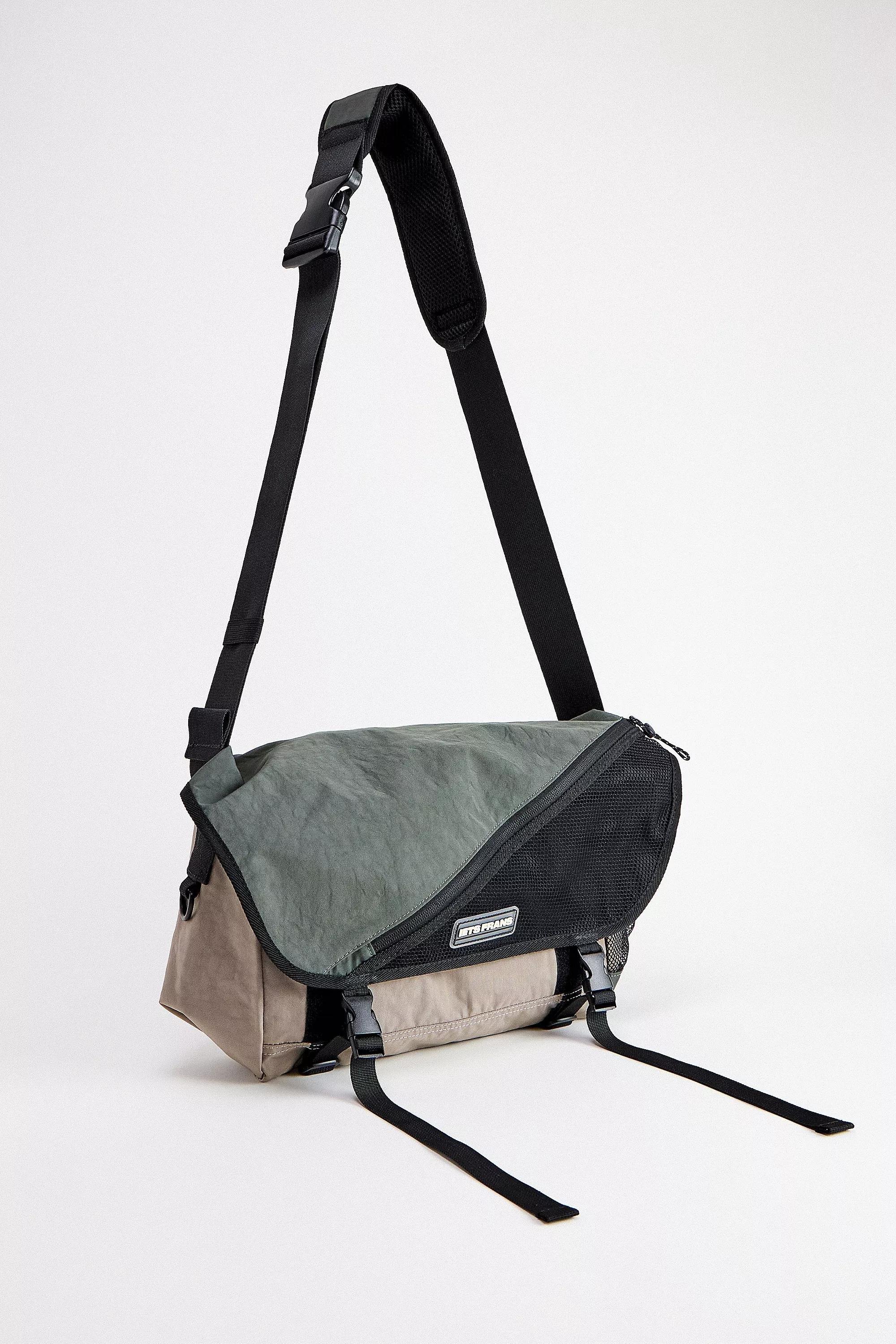 Beige Iets Frans... Sports Messenger Bag, NEUTR, large image number 1