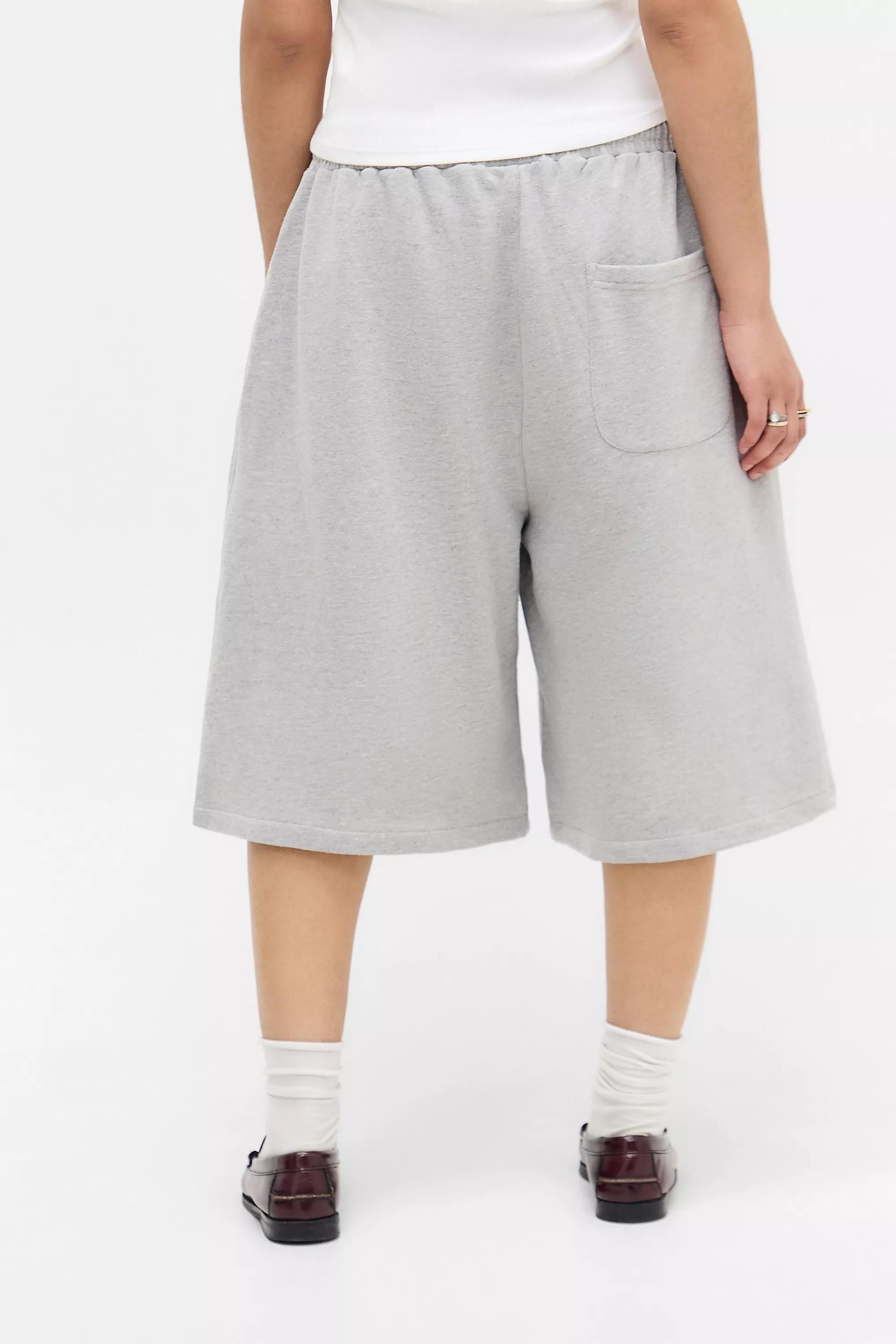 Grey Iets Frans... Harri Longline Jogger Shorts, , large image number 4