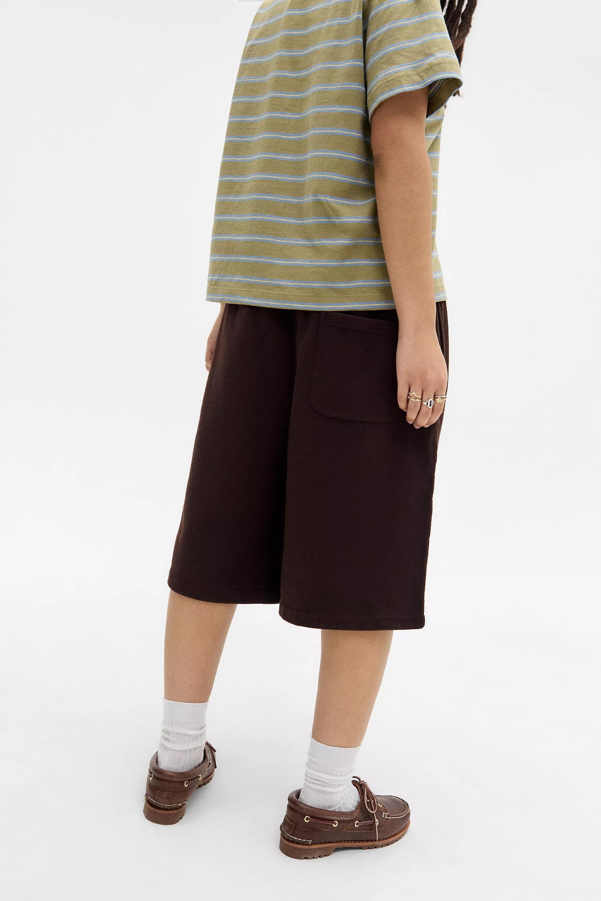 Brown Iets Frans... Harri Longline Jogger Shorts, , large image number 2