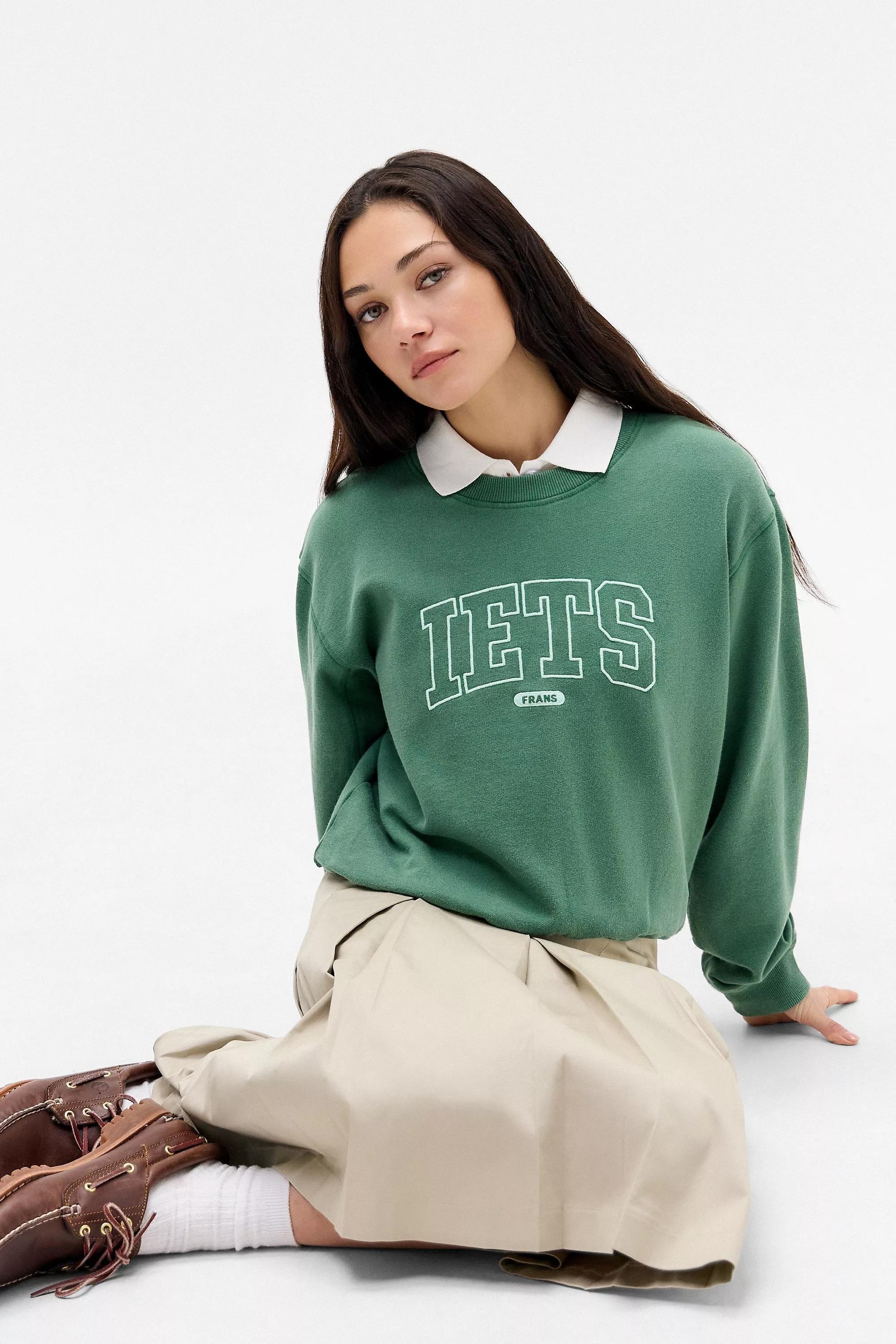 Green Iets Frans... Applique Sweatshirt, , large image number 4