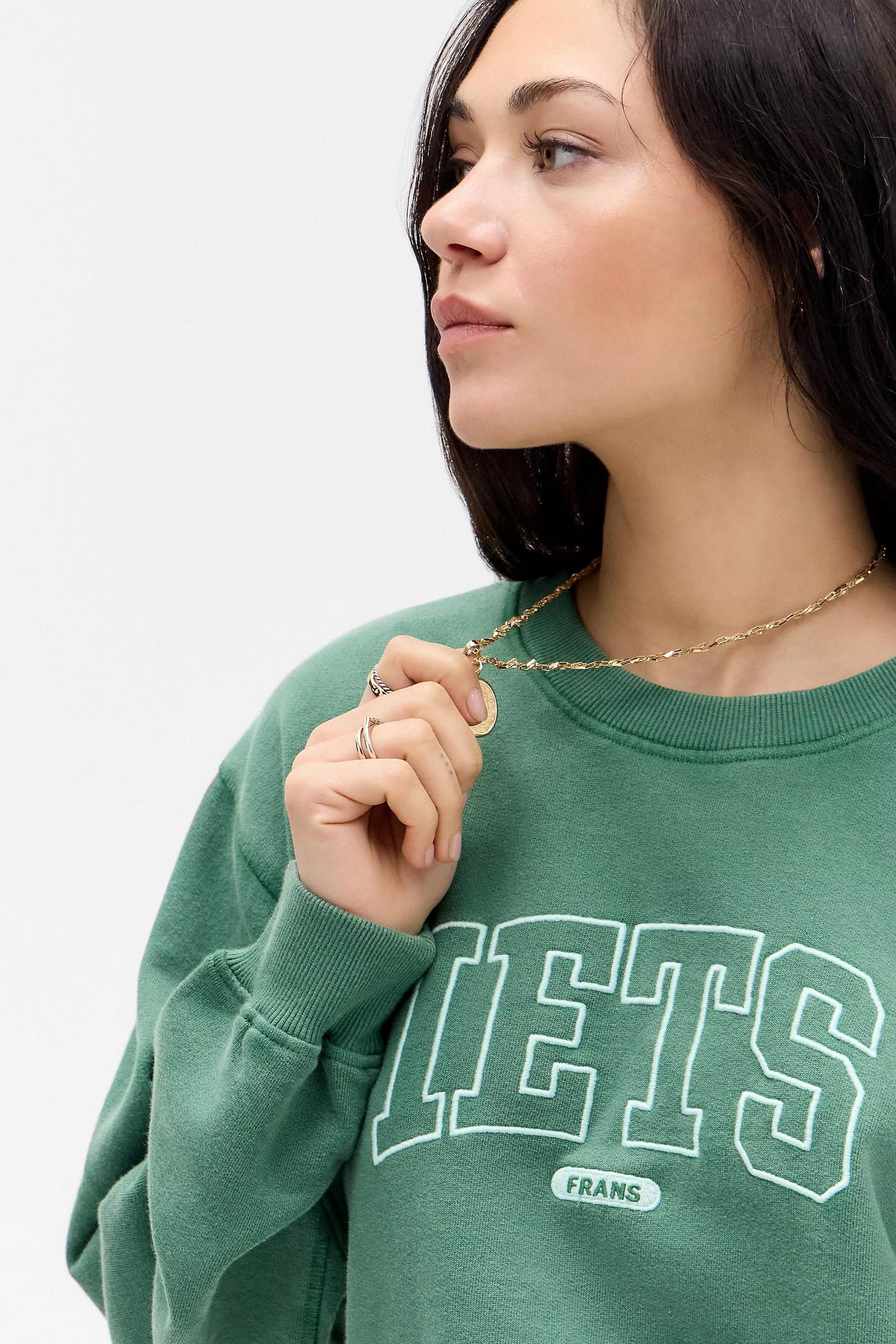 Green Iets Frans... Applique Sweatshirt, , large image number 5
